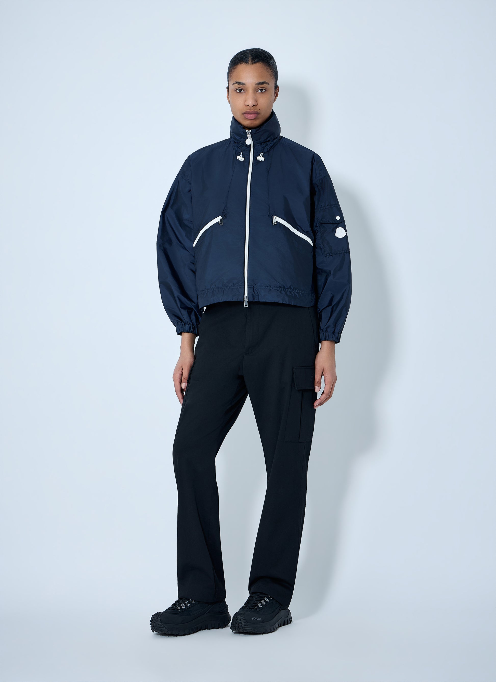 Moncler Women Marmacy Hooded Rain Jacket MONCLER