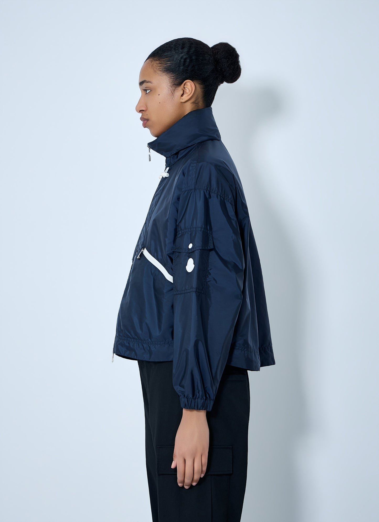 Moncler Women Marmacy Hooded Rain Jacket MONCLER