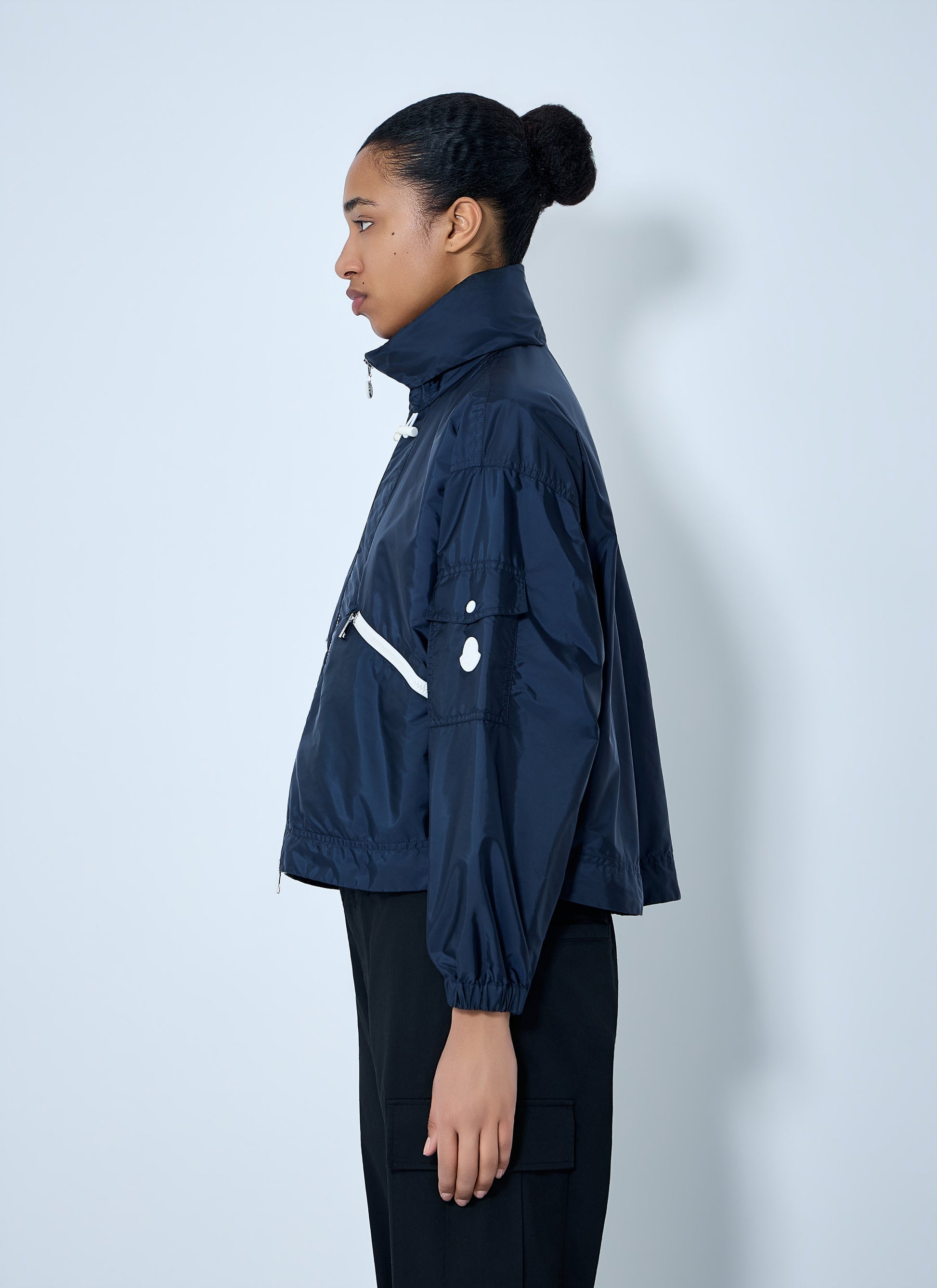Moncler Women Marmacy Hooded Rain Jacket MONCLER