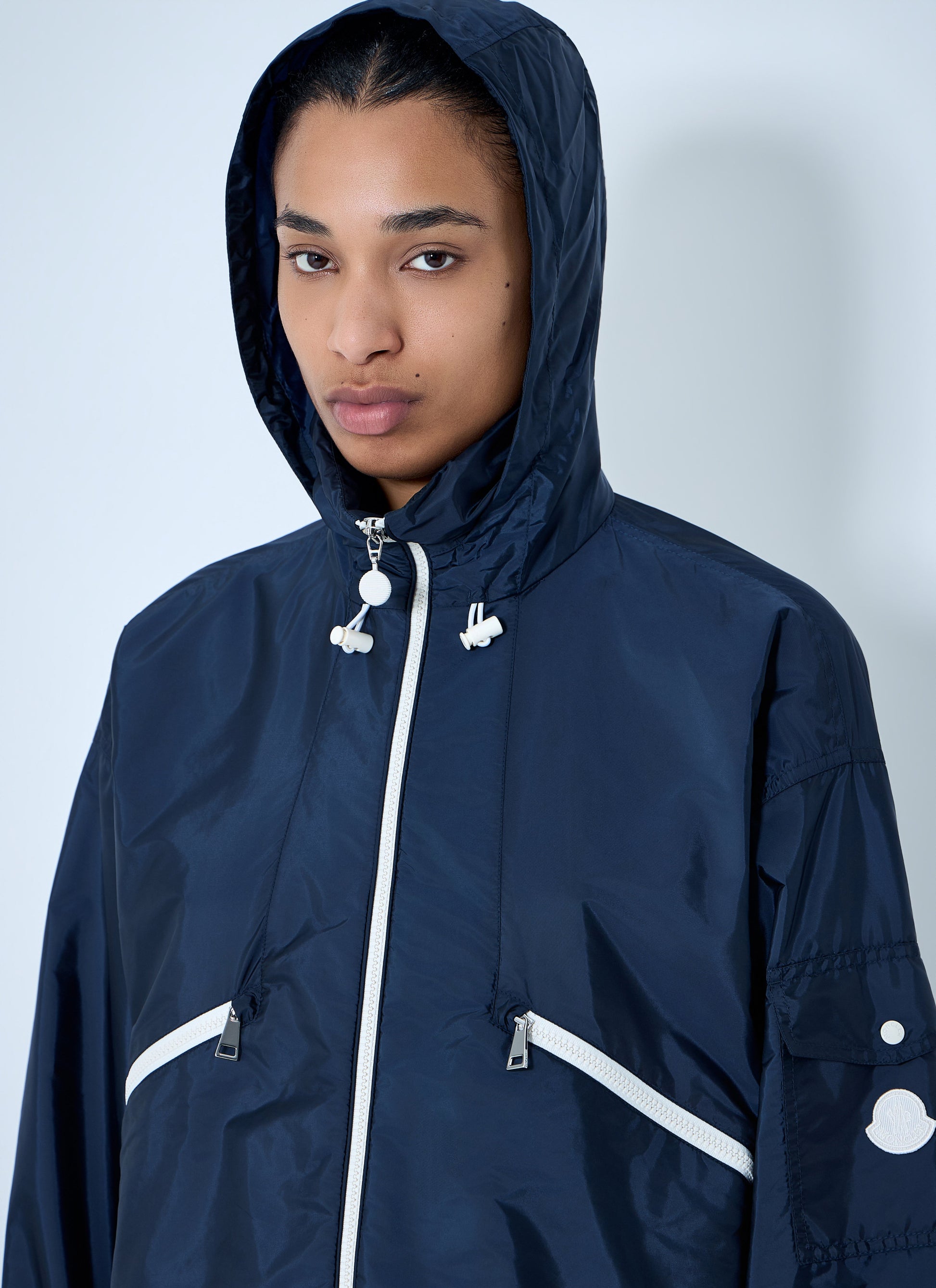 Moncler Women Marmacy Hooded Rain Jacket MONCLER