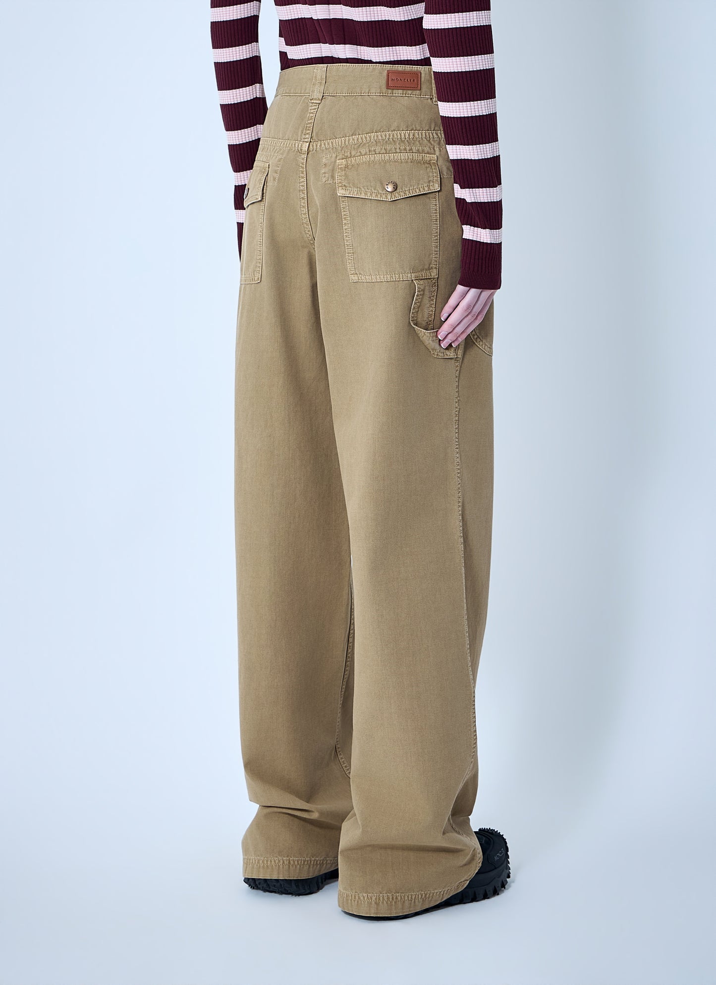 Moncler Women Utility Wide-Leg Trousers MONCLER