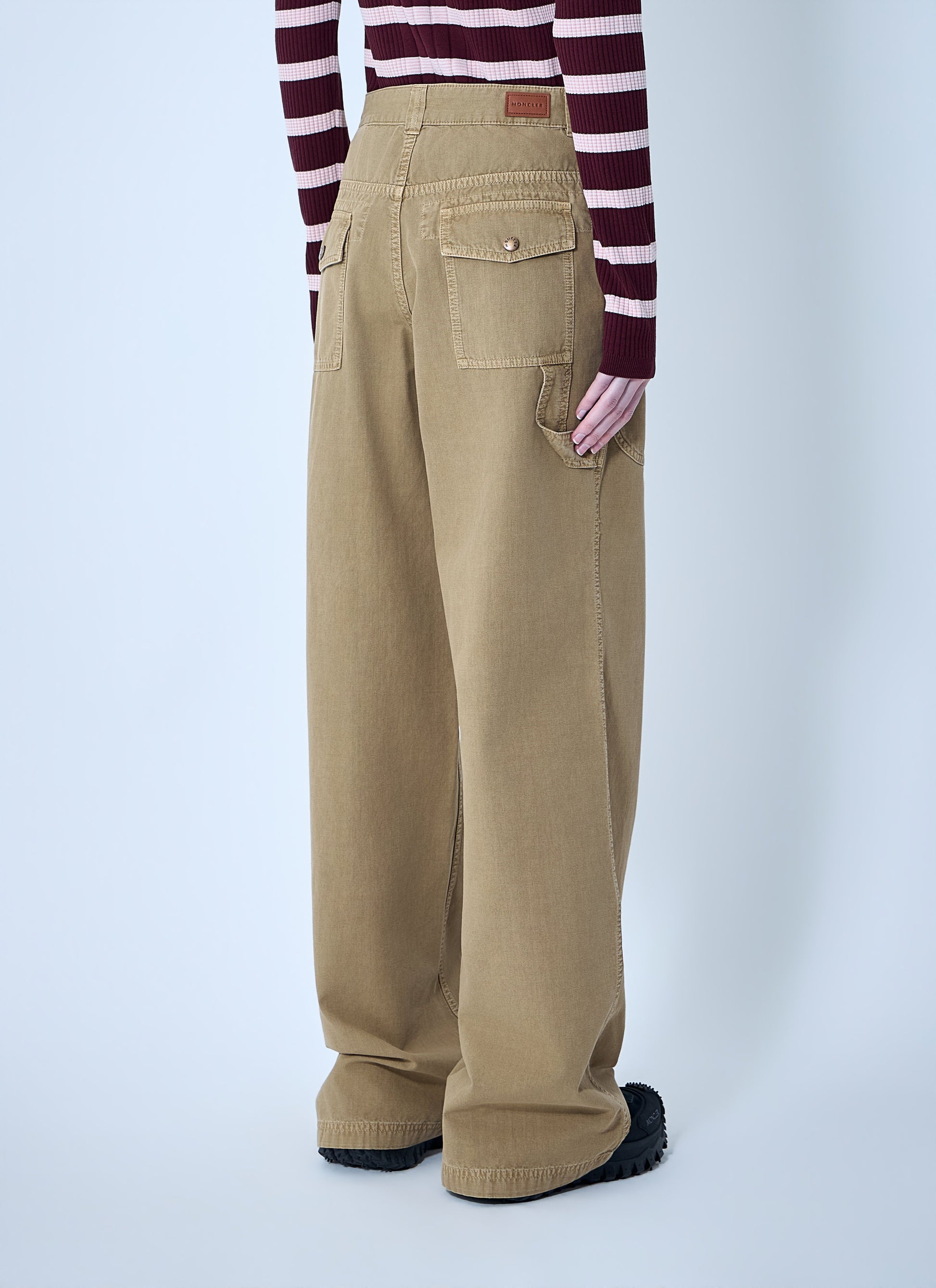 Moncler Women Utility Wide-Leg Trousers MONCLER