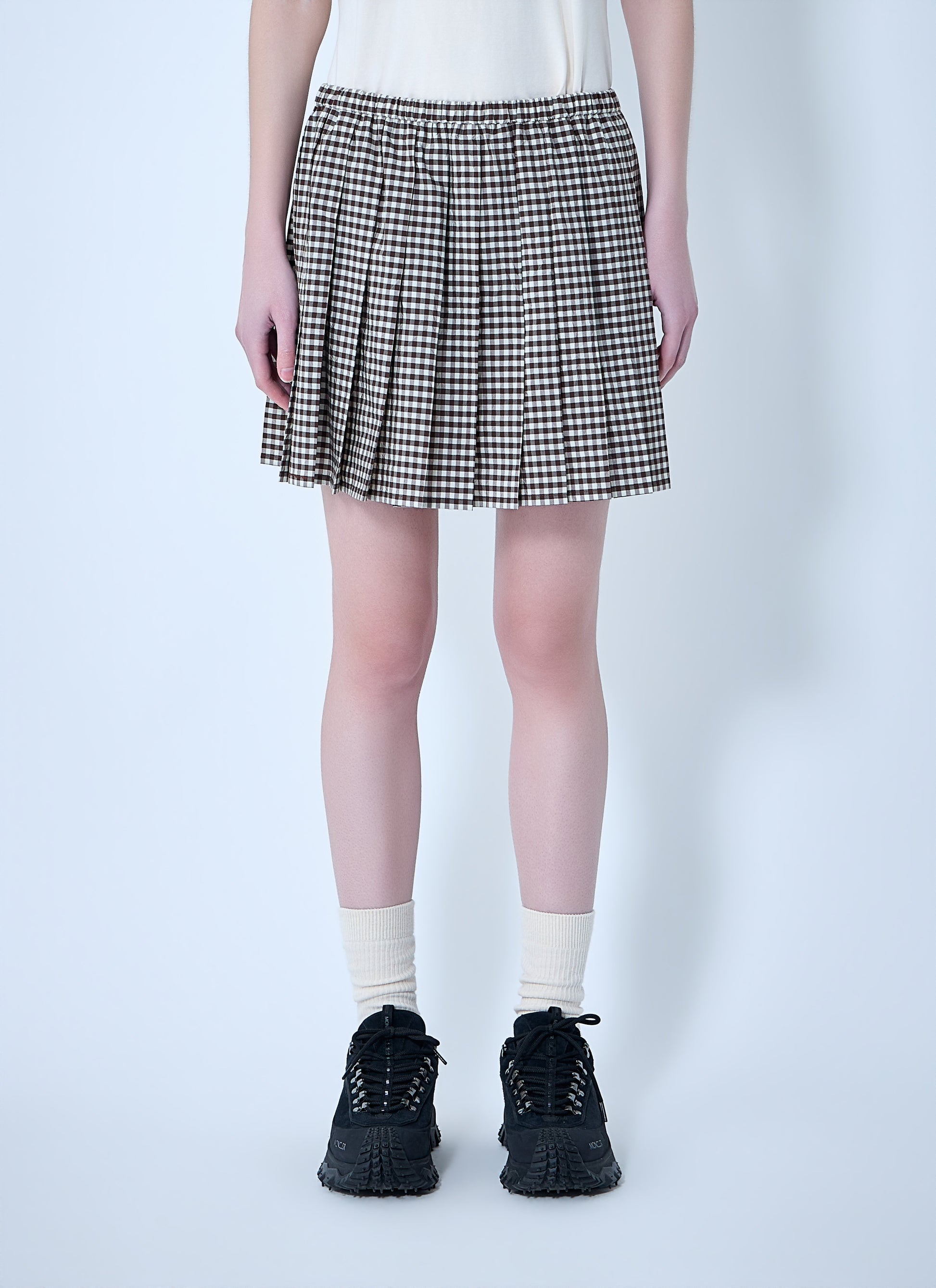 Moncler Women Pleated Mini Skirt MONCLER