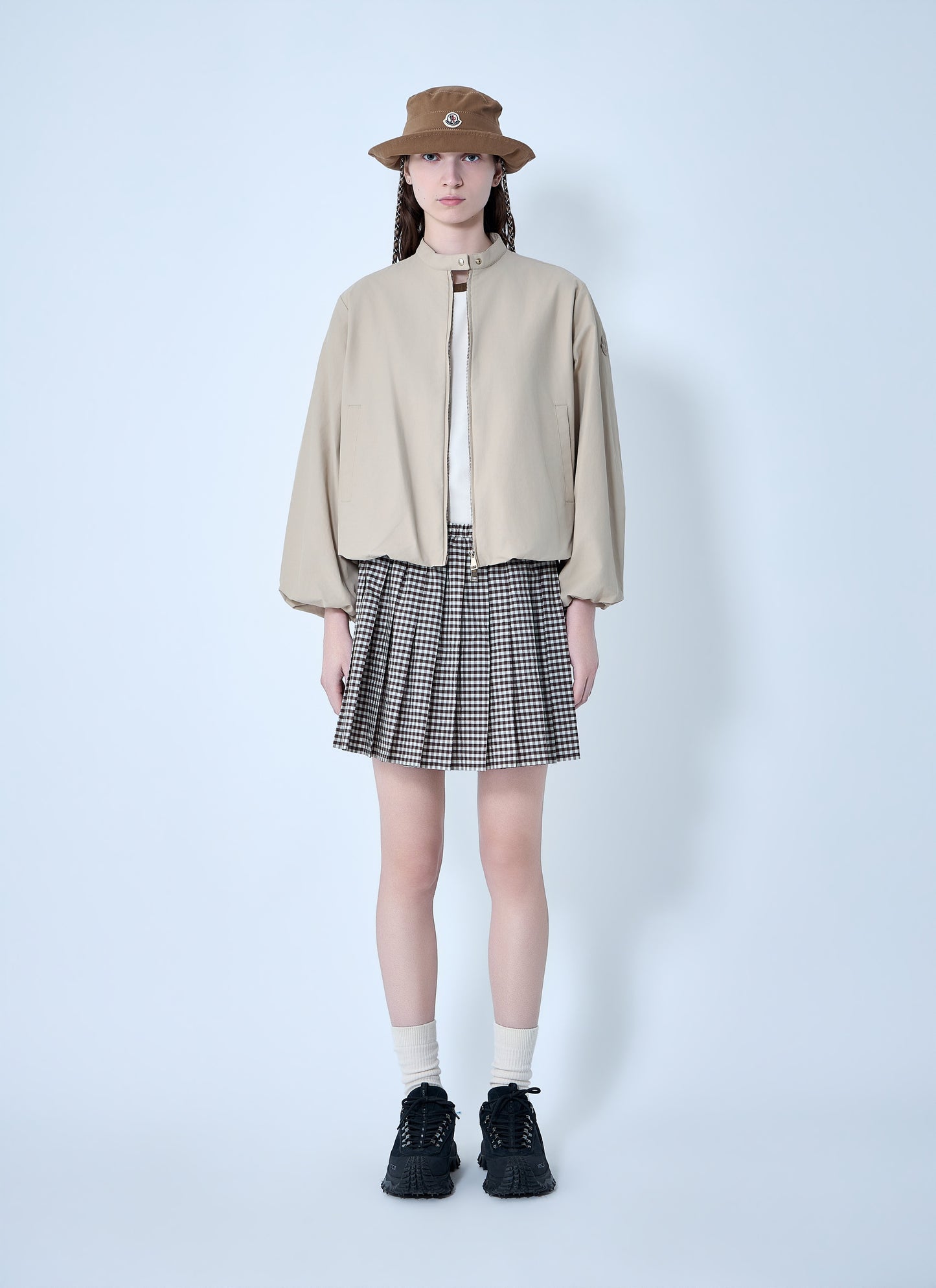 Moncler Women Pleated Mini Skirt MONCLER