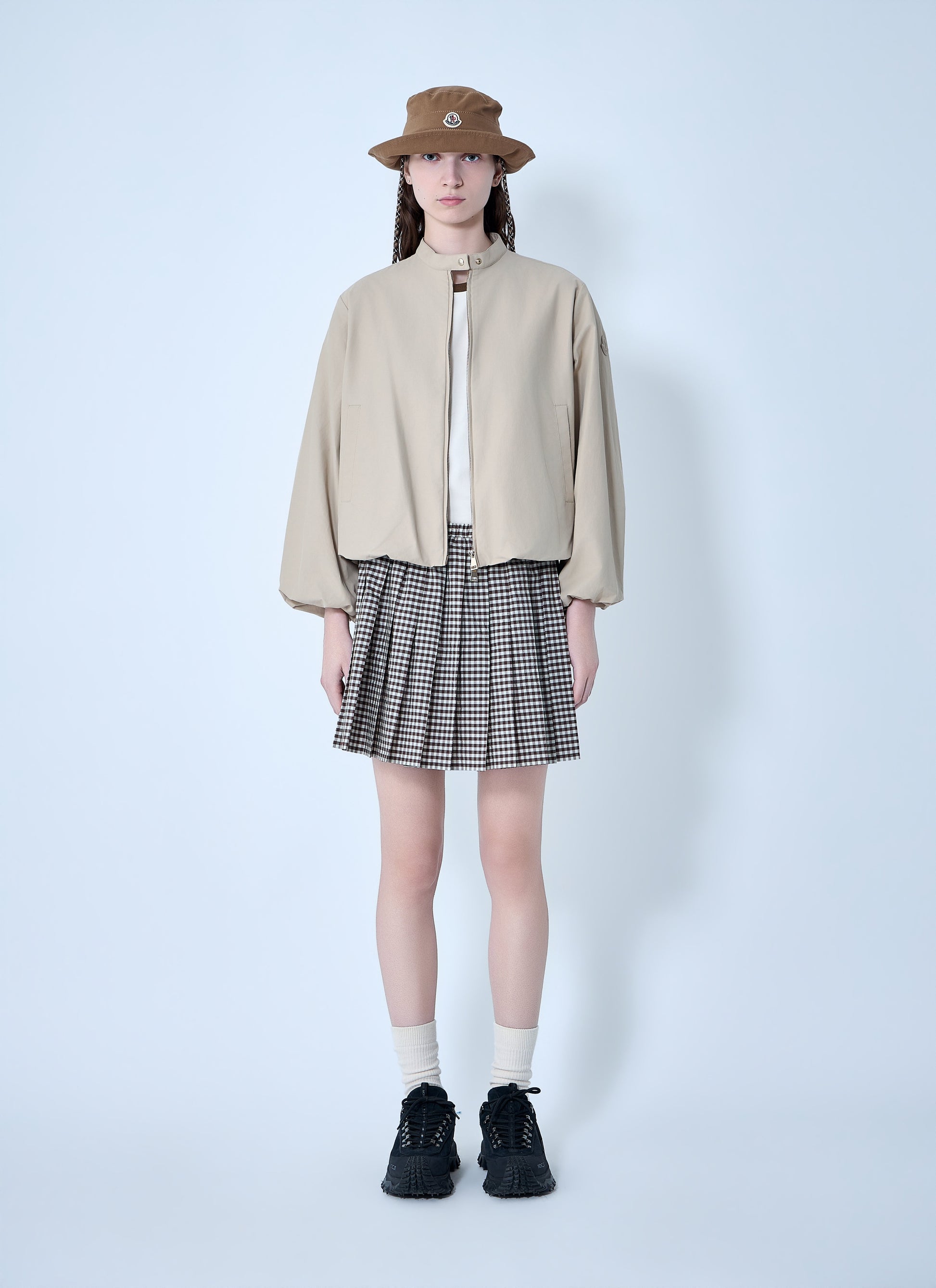 Moncler Women Pleated Mini Skirt MONCLER
