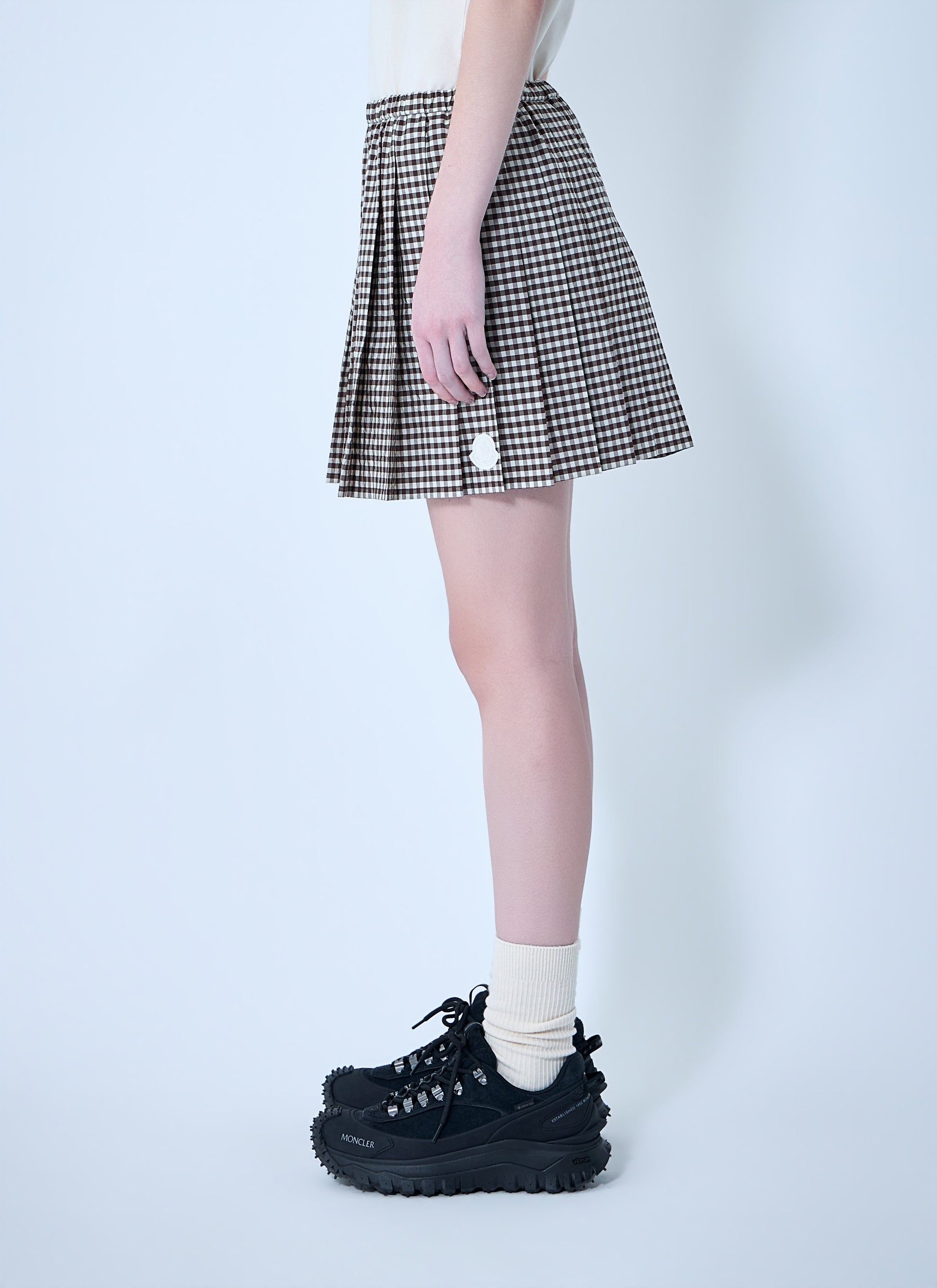 Moncler Women Pleated Mini Skirt MONCLER