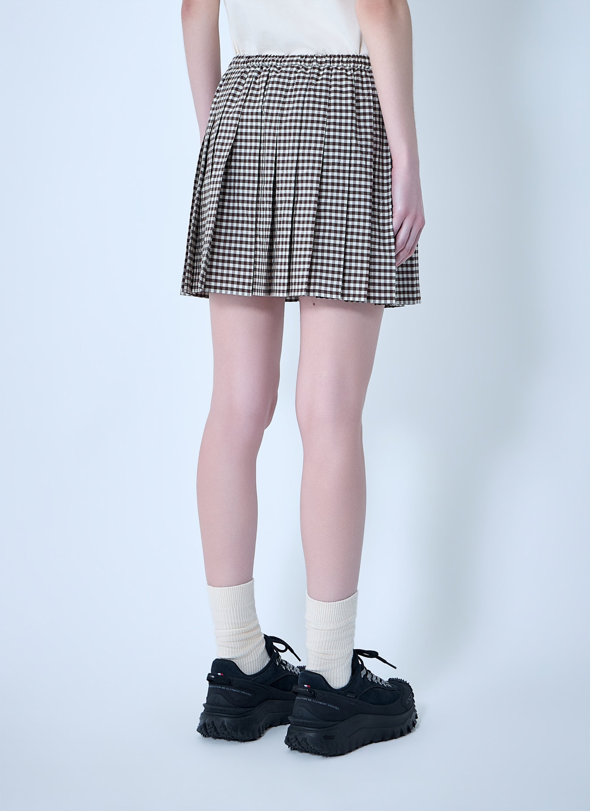 Moncler Women Pleated Mini Skirt MONCLER