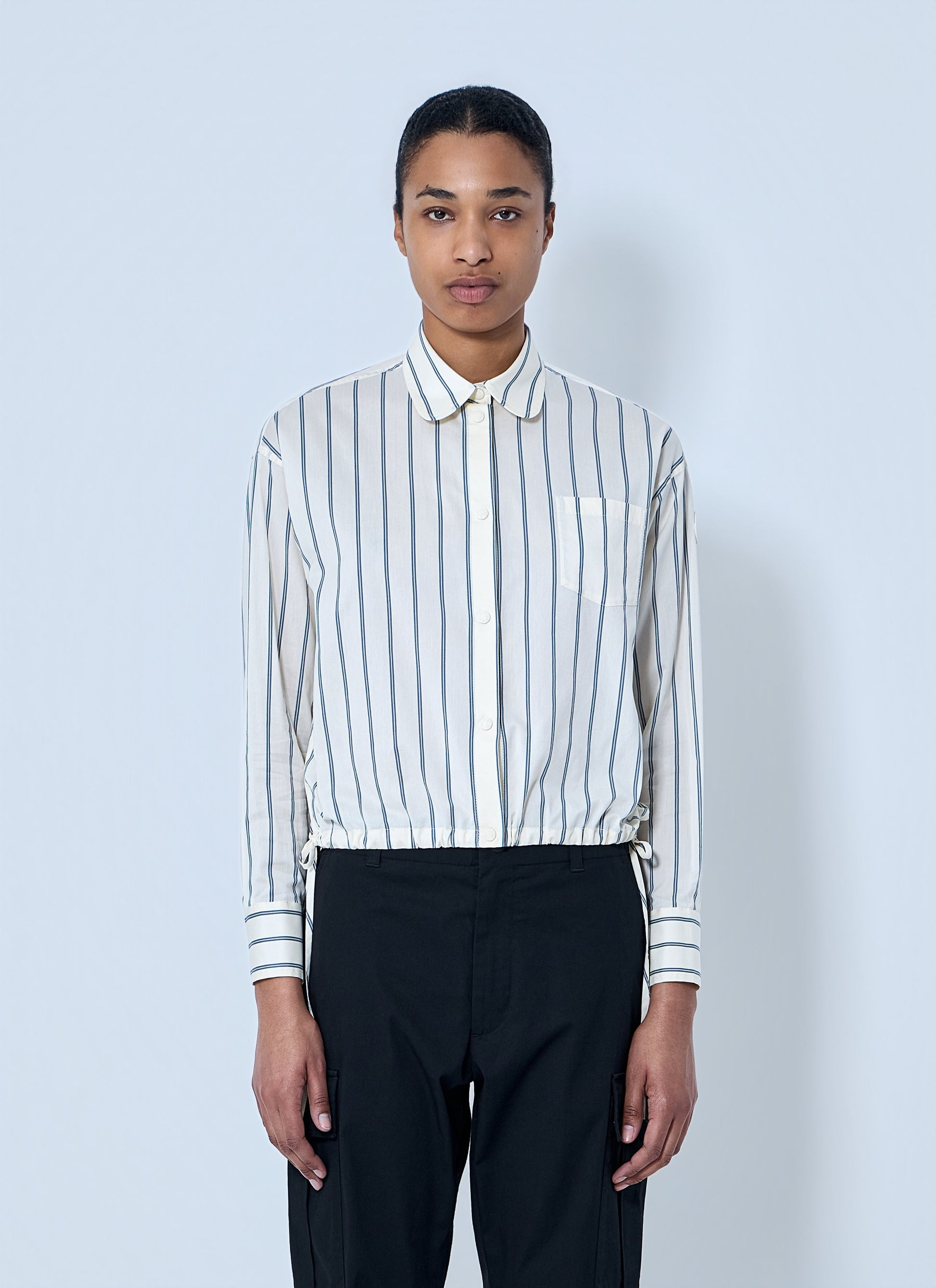 Moncler Women Striped Cotton Shirt MONCLER