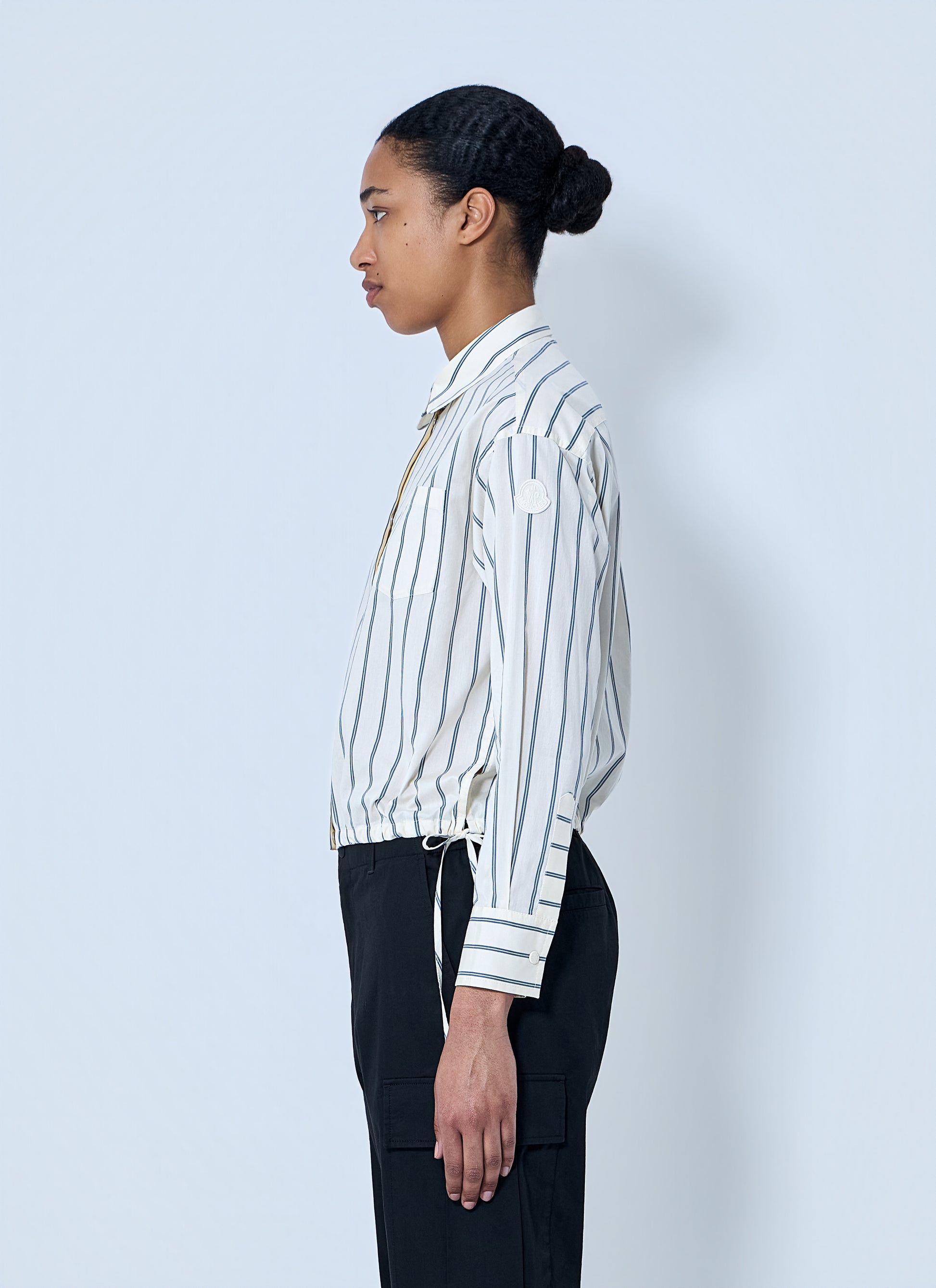 Moncler Women Striped Cotton Shirt MONCLER