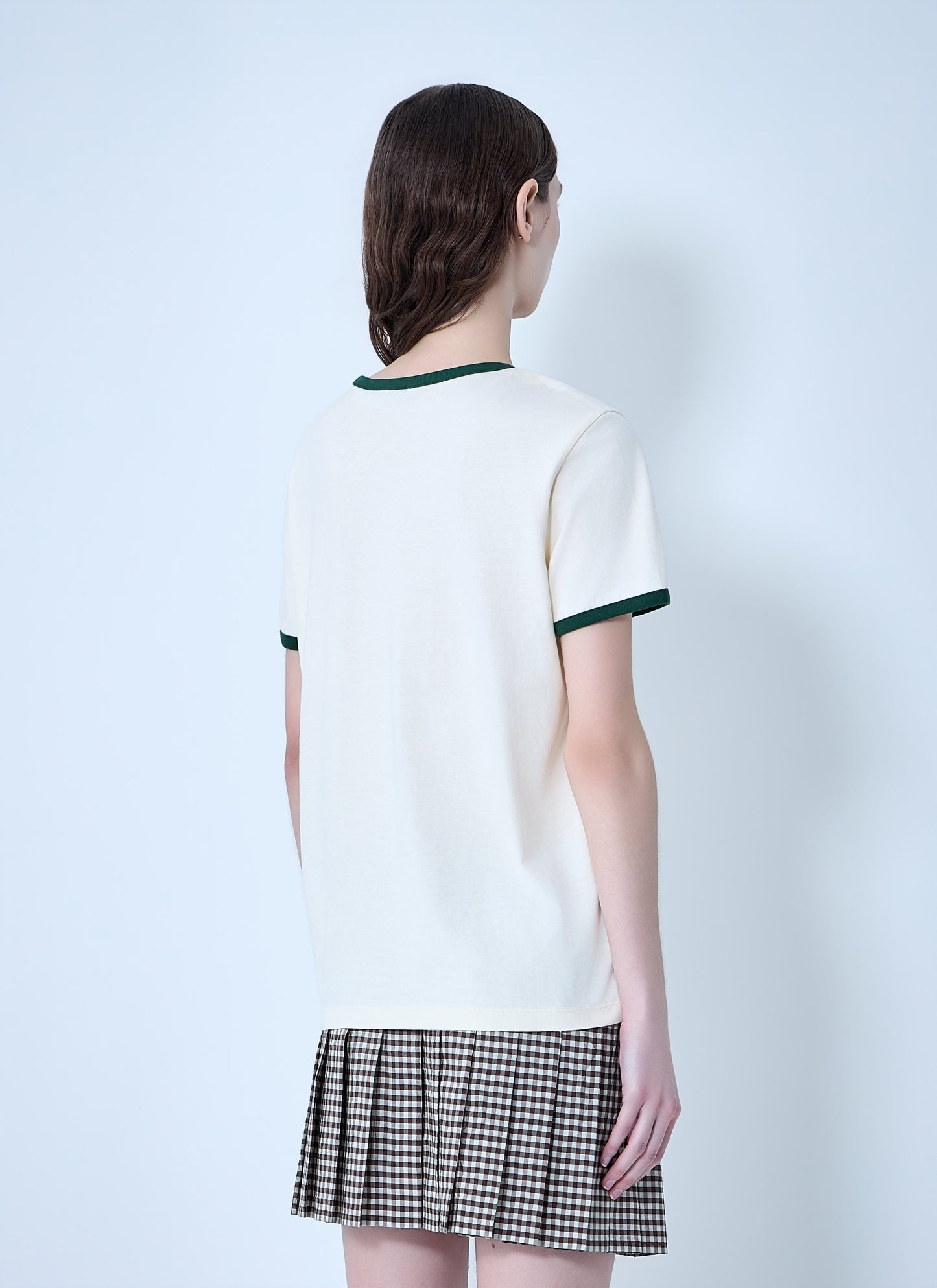 Moncler Women Logo Print Cotton T-Shirt MONCLER