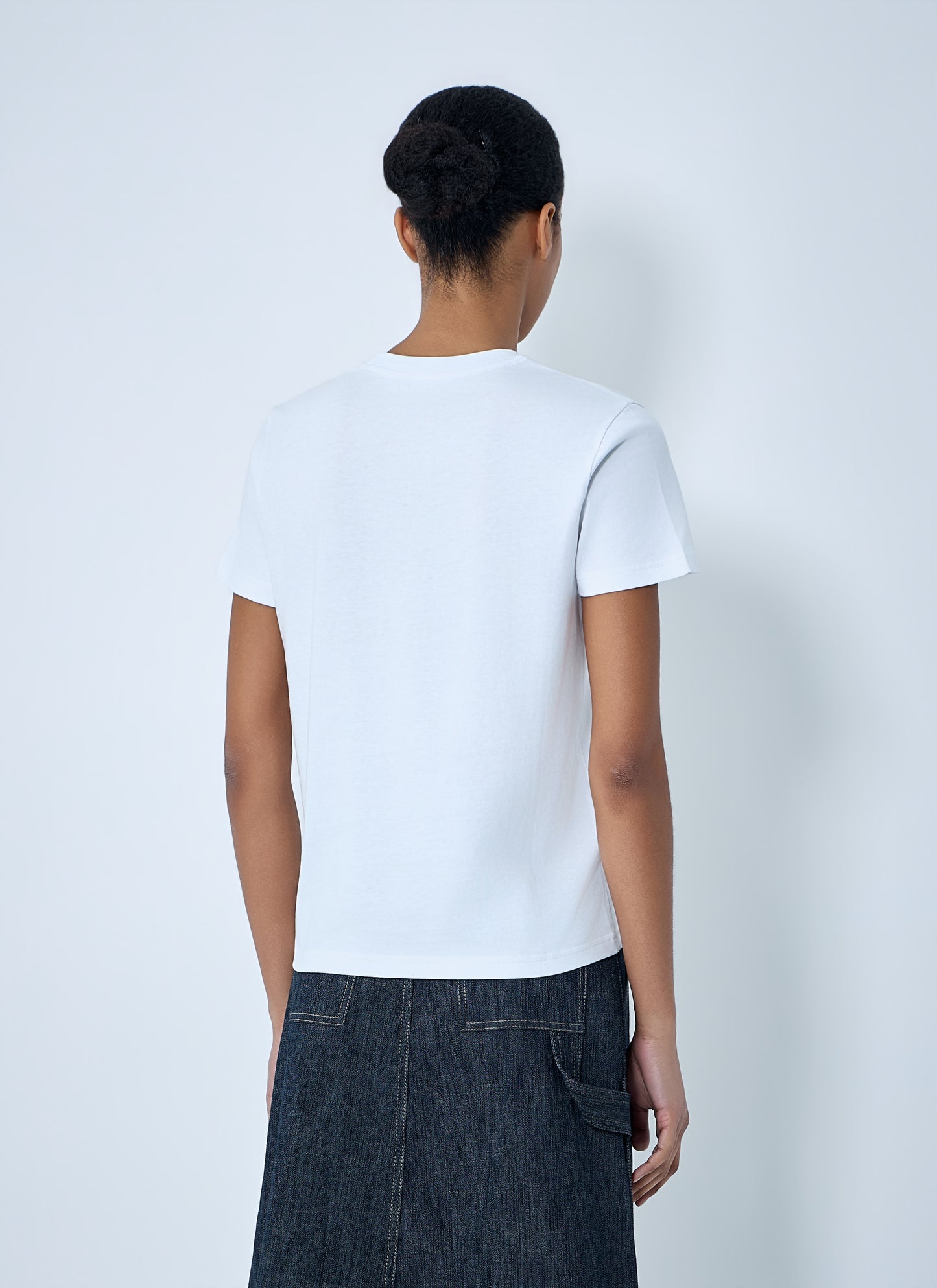 Moncler Women Pack Of Three Cotton Jersey Logo T-Shirts
