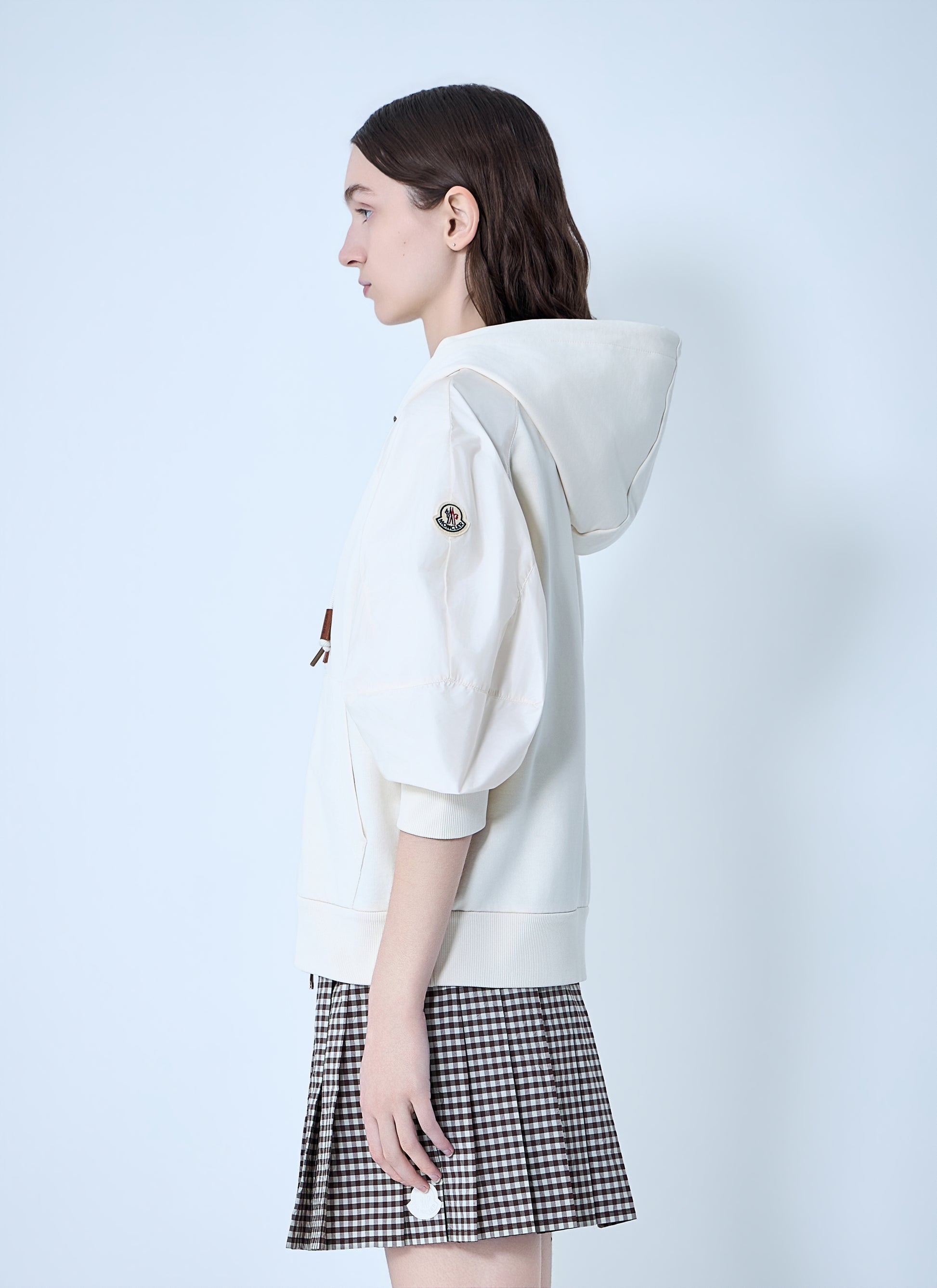 Moncler Women Hooded Zip-Up Sweatshirt MONCLER