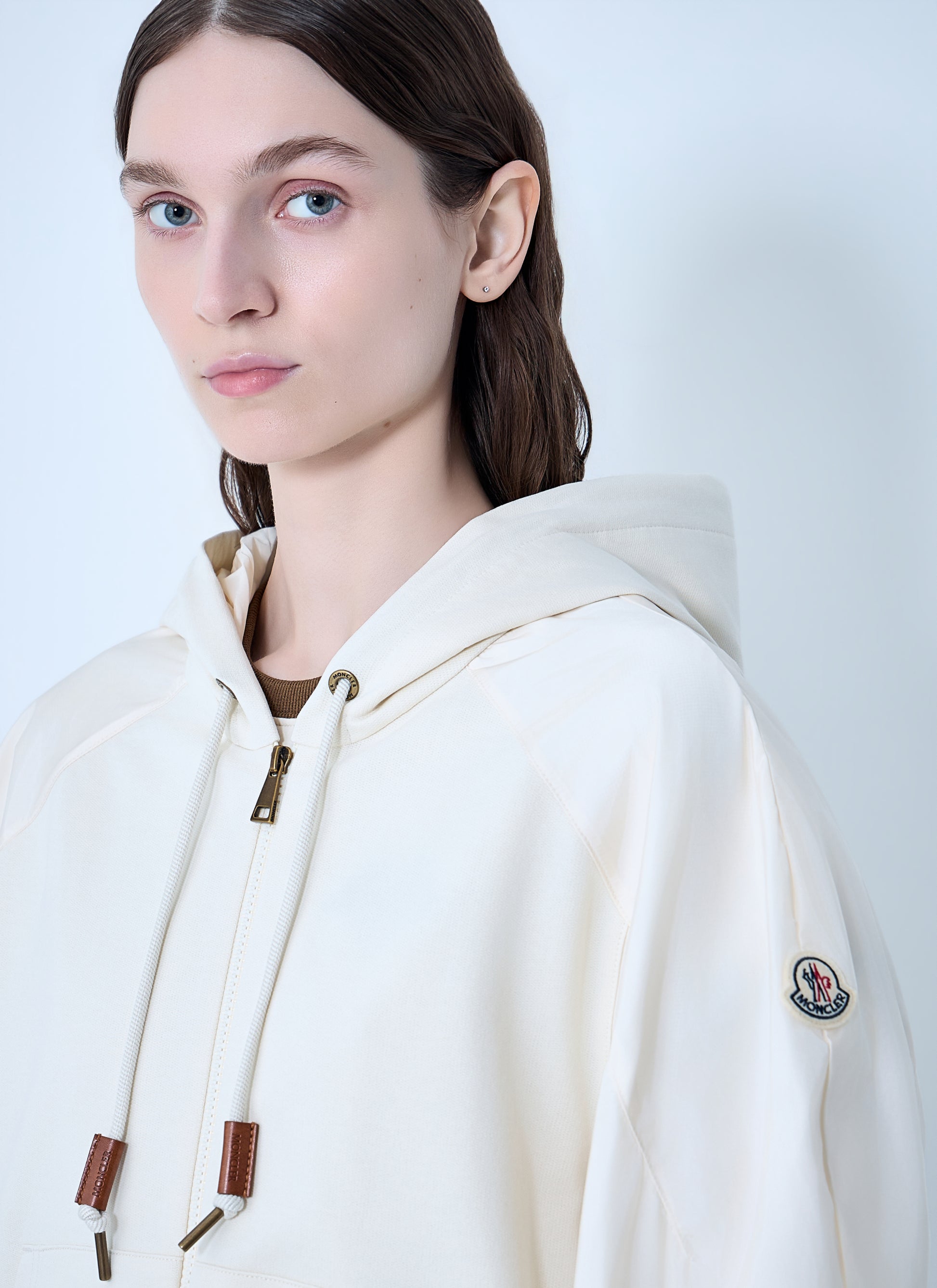 Moncler Women Hooded Zip-Up Sweatshirt MONCLER