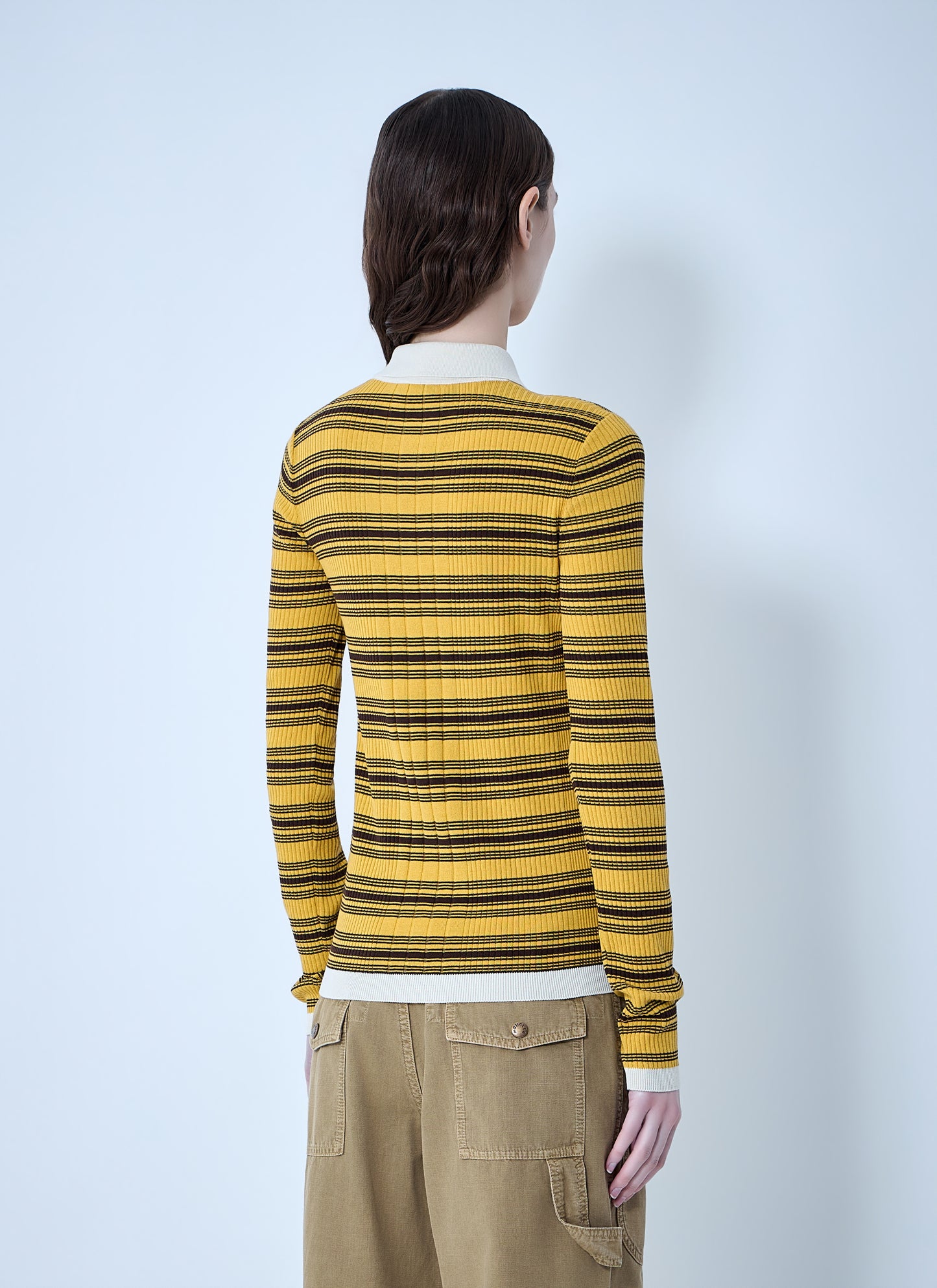 Moncler Women Striped Button-Down Cardigan MONCLER