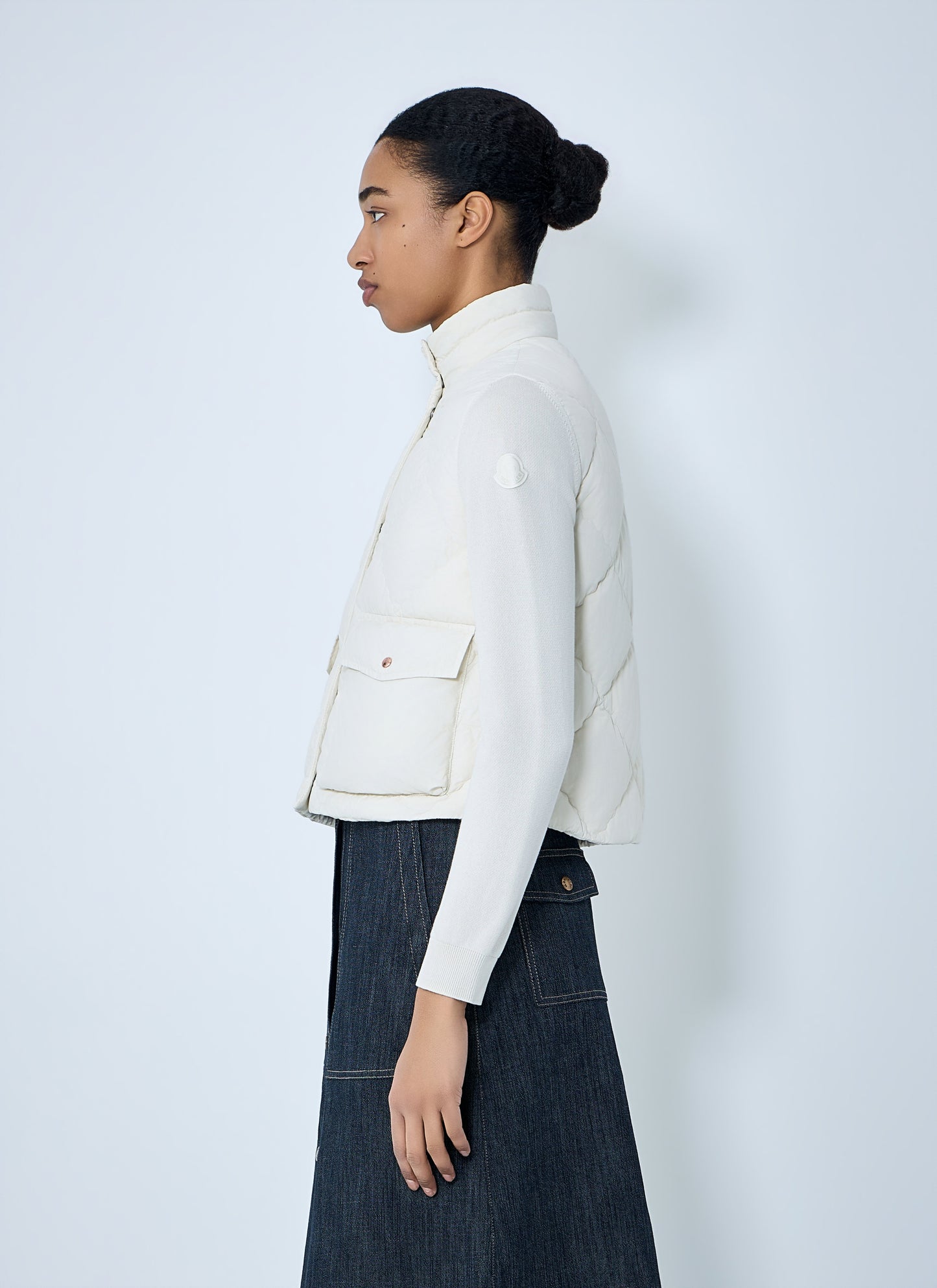 Moncler Women Diamond-Quilted Gilet MONCLER