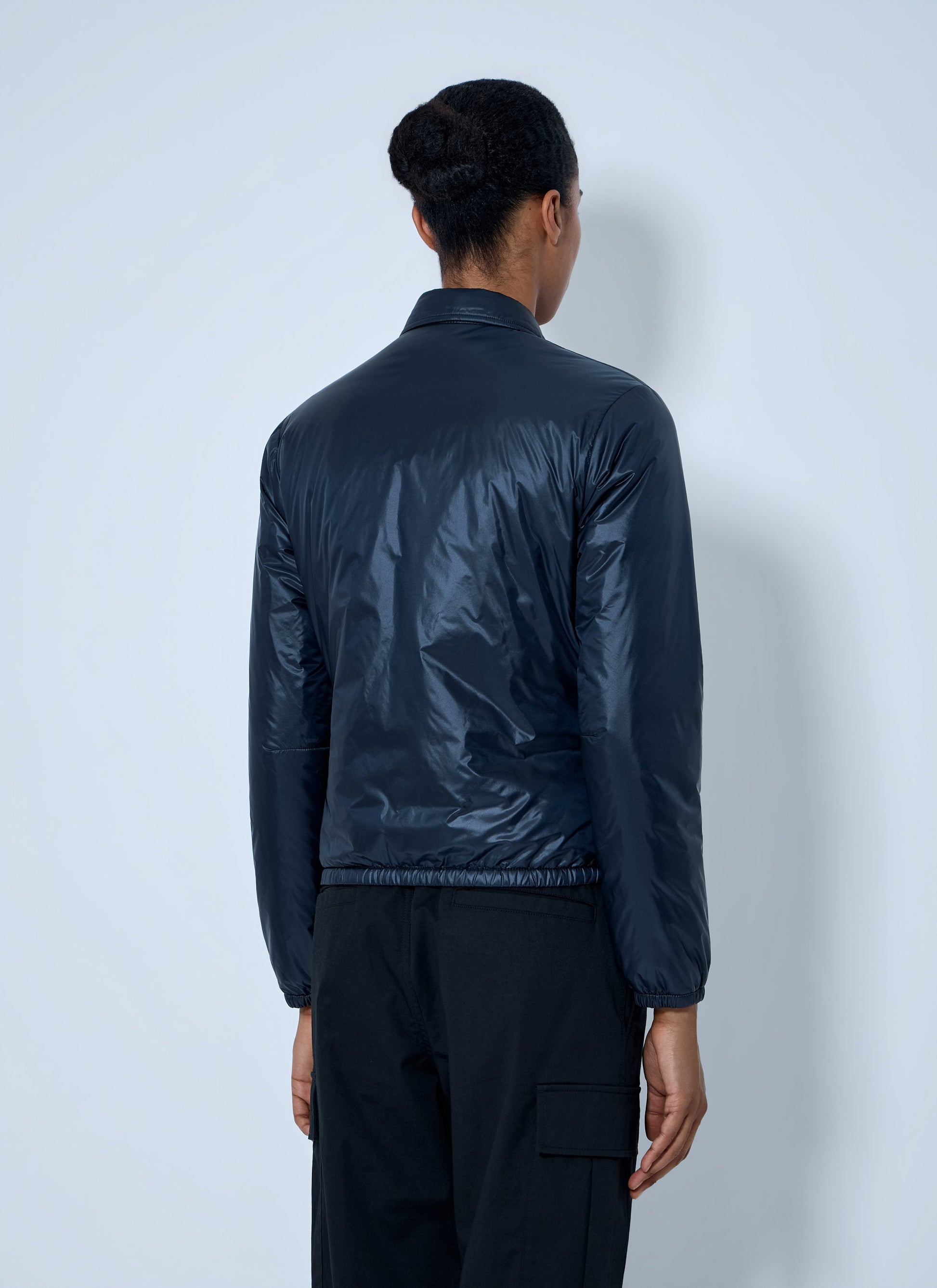 Moncler Women Lanset Packable Short Down Shirt Jacket MONCLER