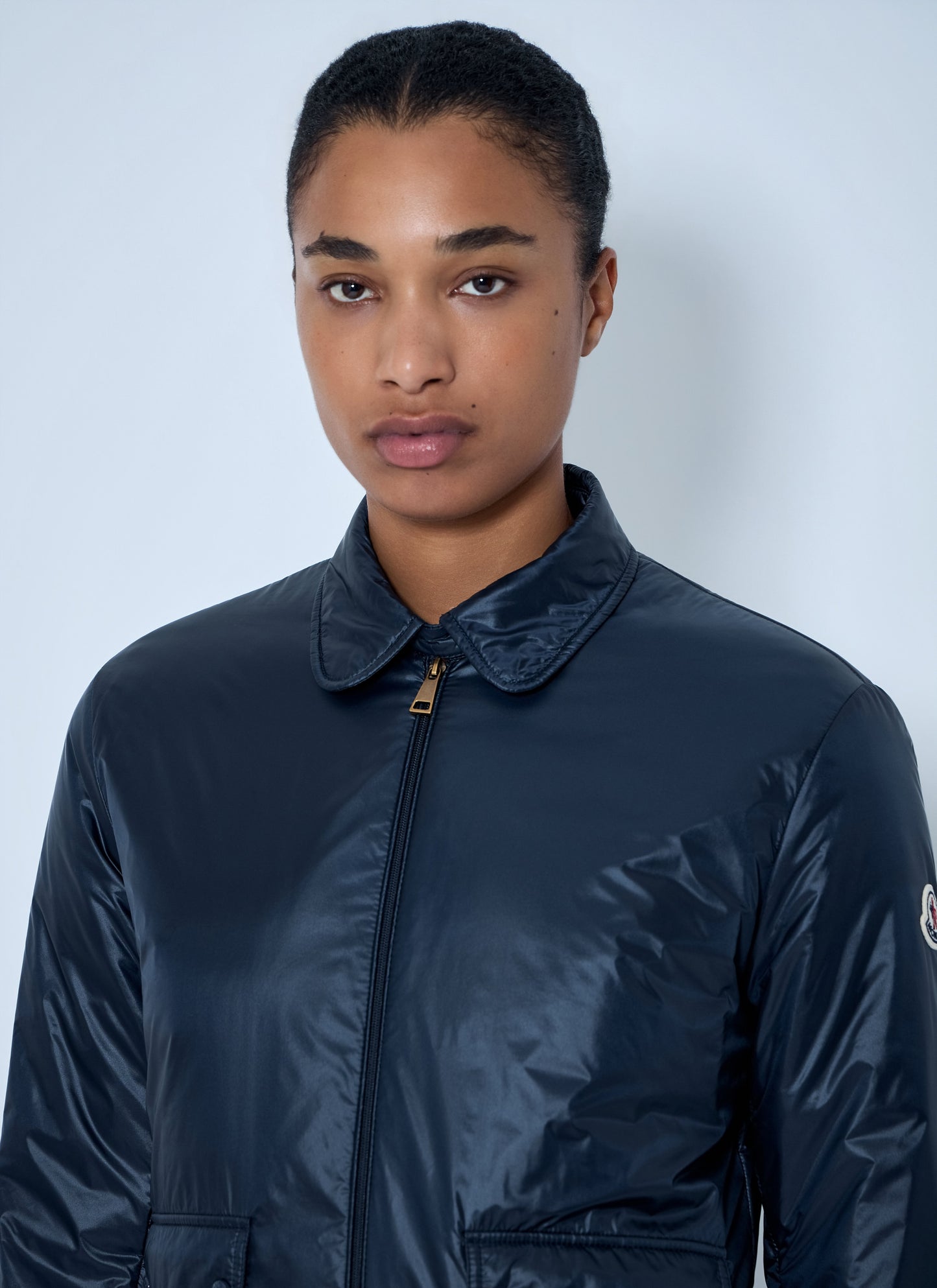 Moncler Women Lanset Packable Short Down Shirt Jacket MONCLER