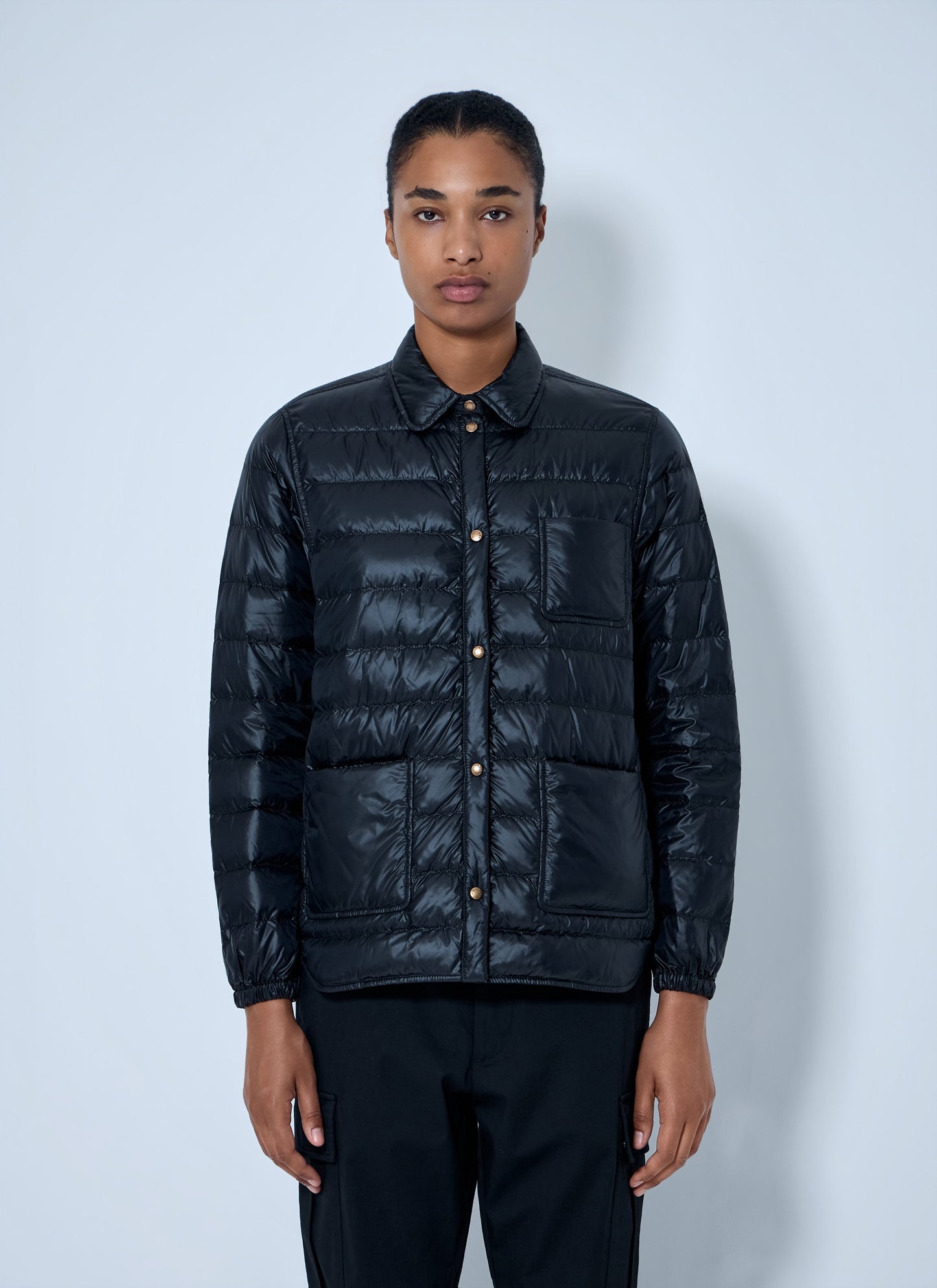 Moncler Women Fouine Down Shirt Jacket MONCLER
