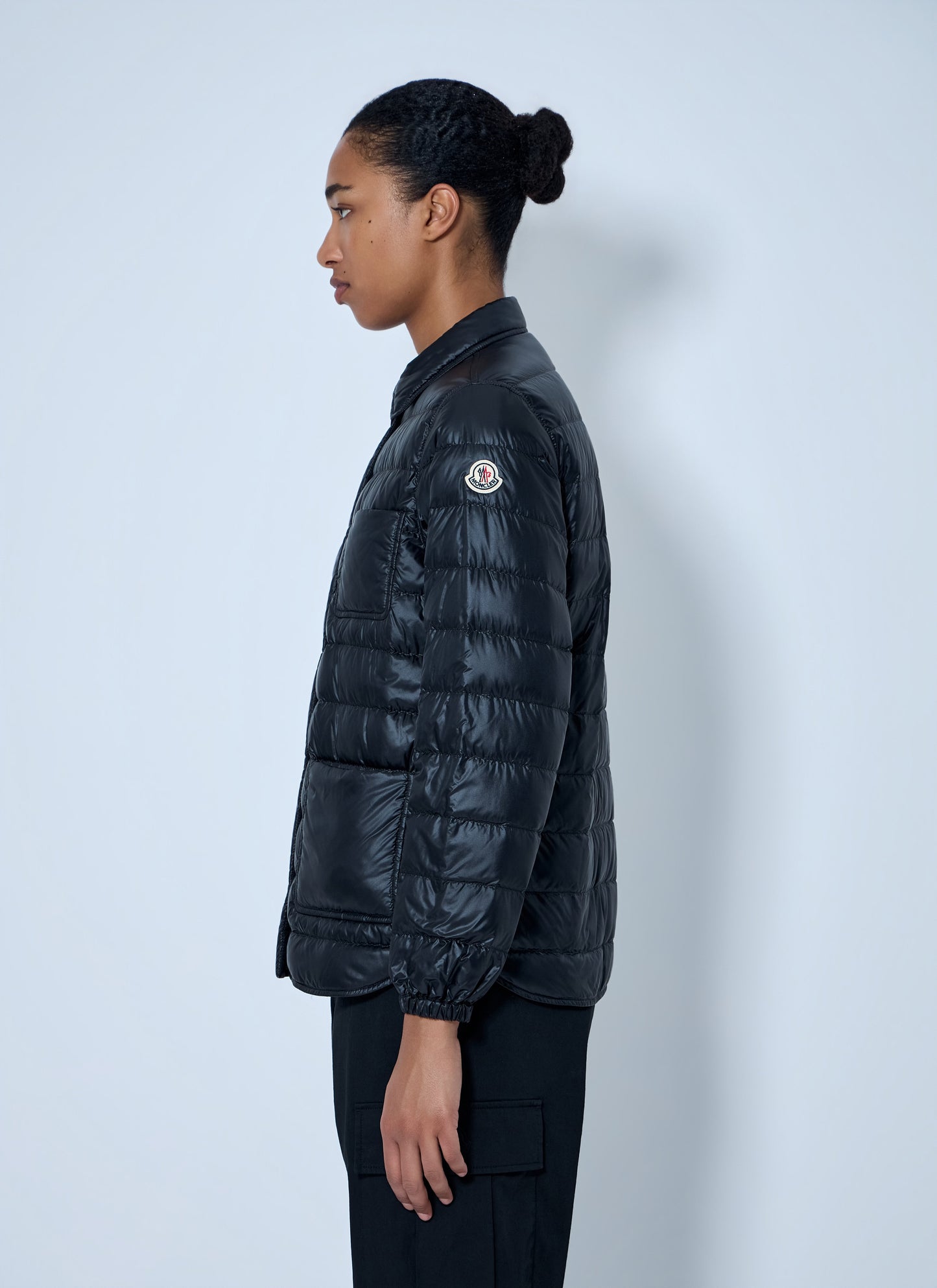 Moncler Women Fouine Down Shirt Jacket MONCLER