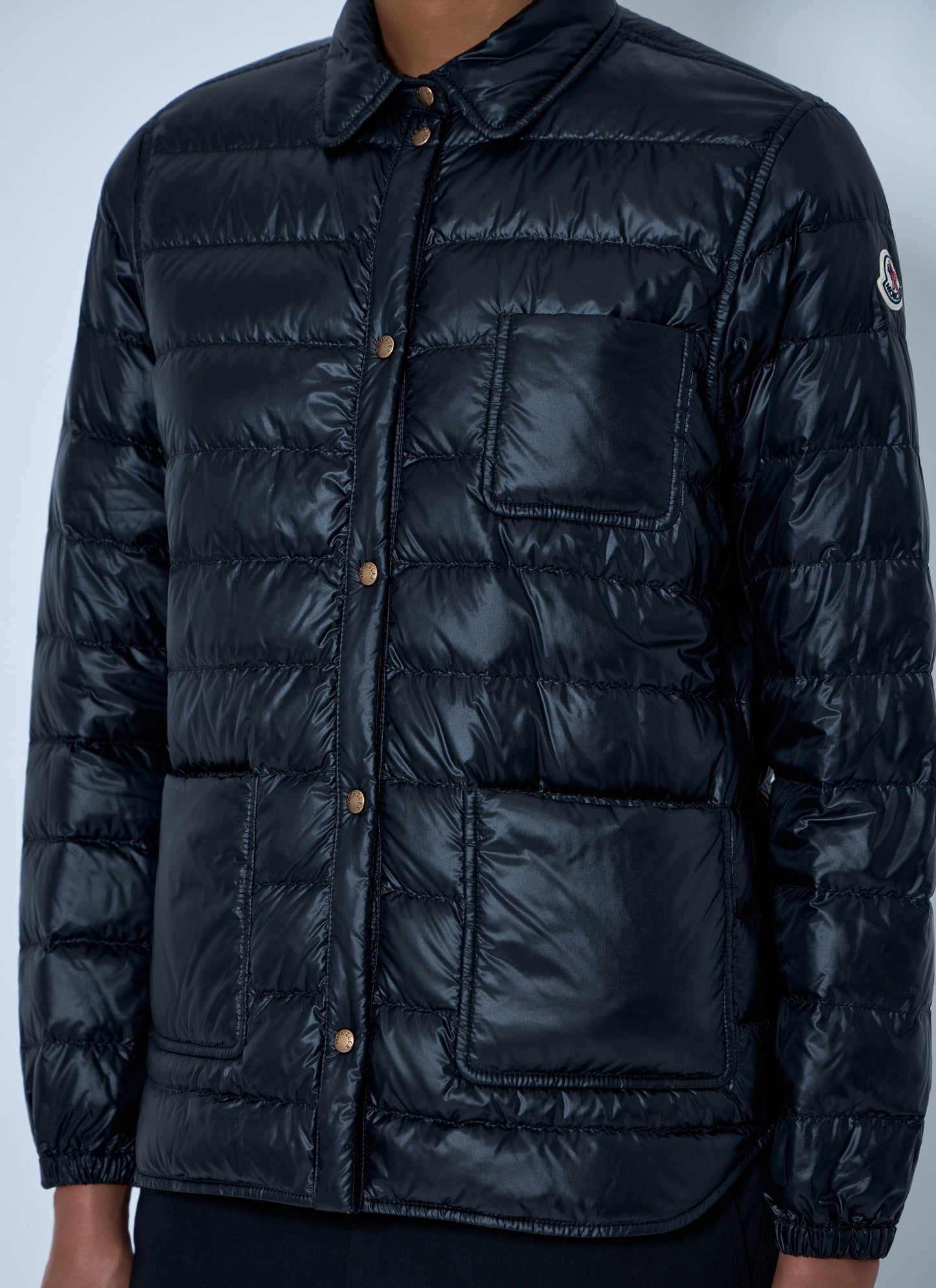 Moncler Women Fouine Down Shirt Jacket MONCLER