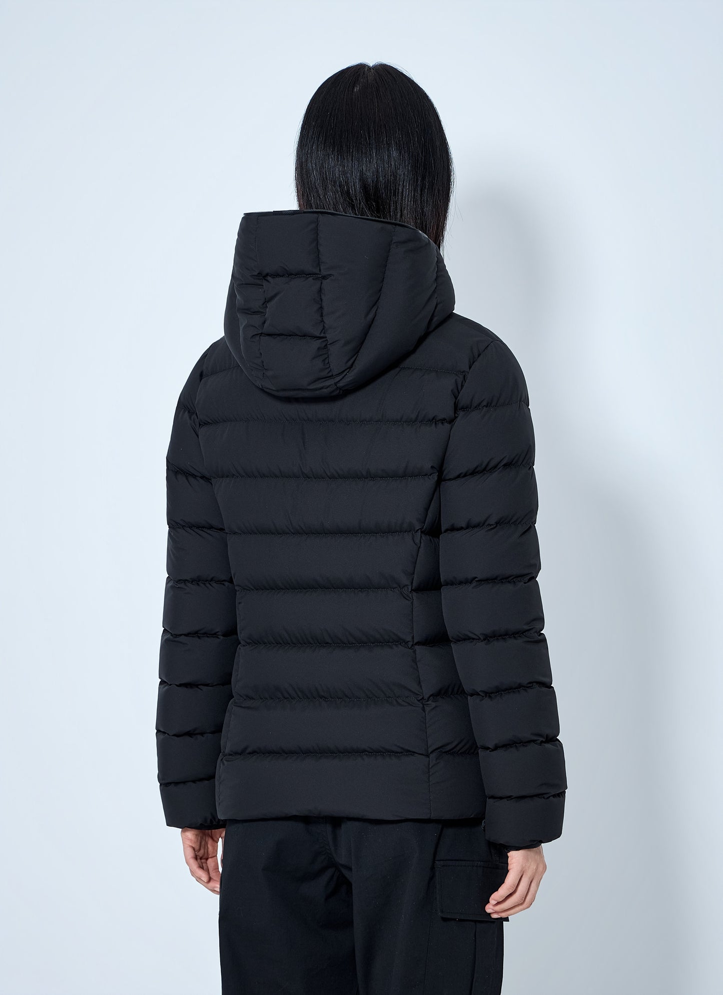 Moncler Women Herbe Hooded Short Down Jacket