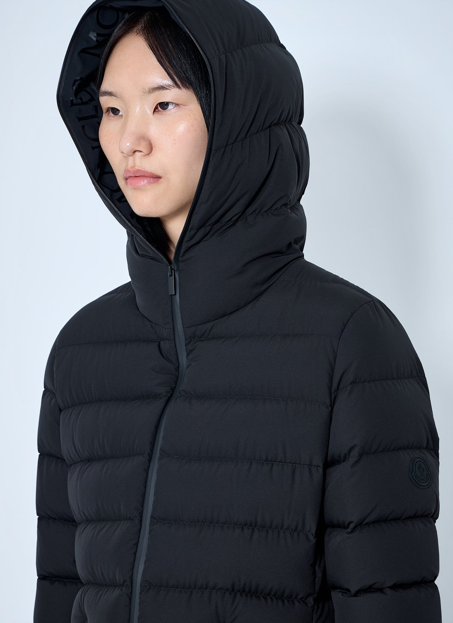 Moncler Women Herbe Hooded Short Down Jacket
