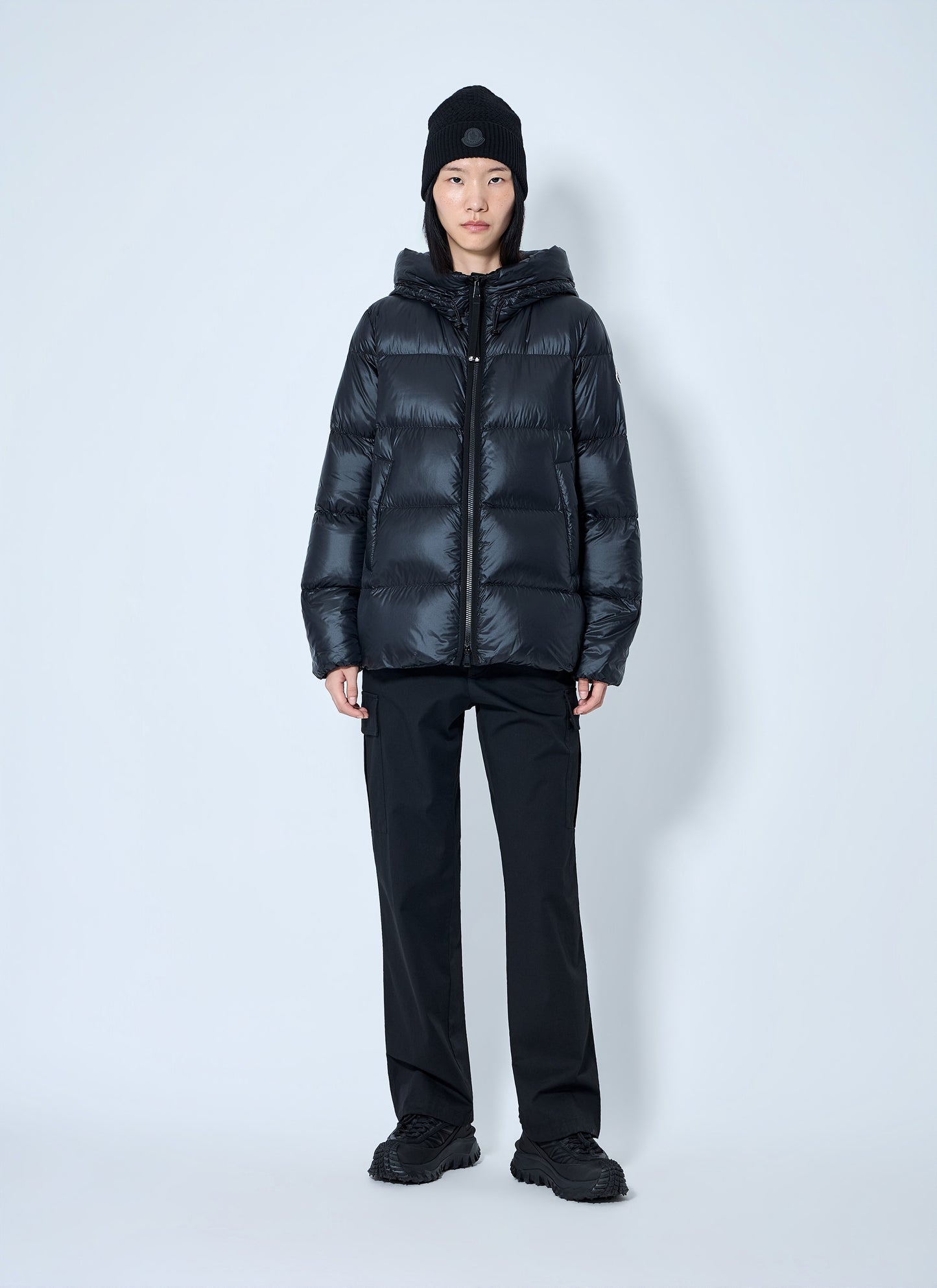 Moncler Women Serittes Short Parka