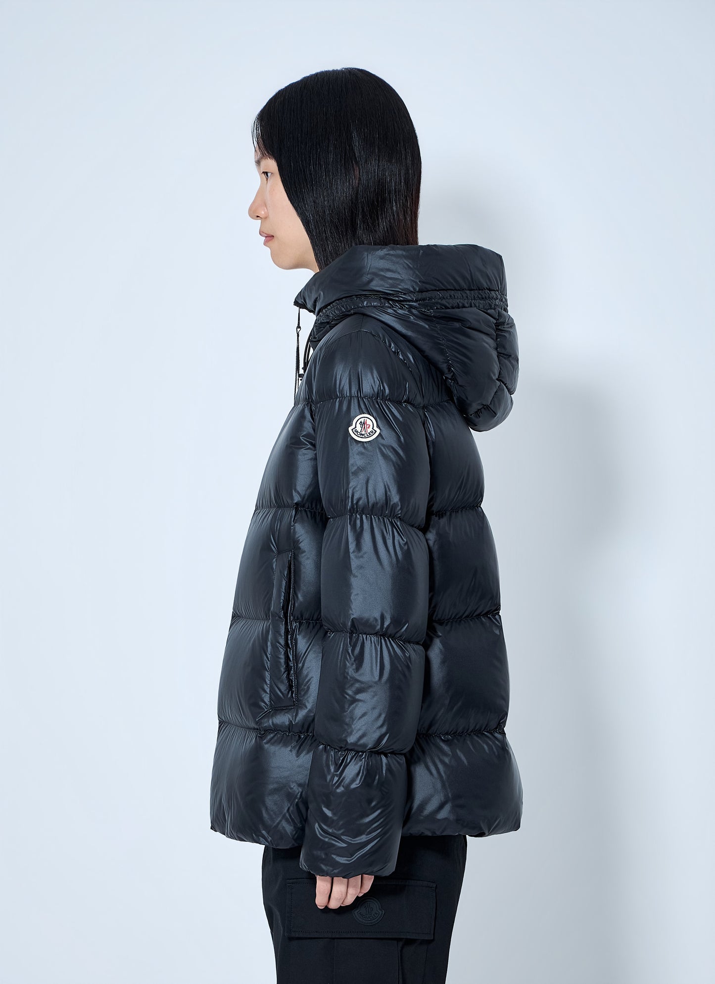 Moncler Women Serittes Short Parka