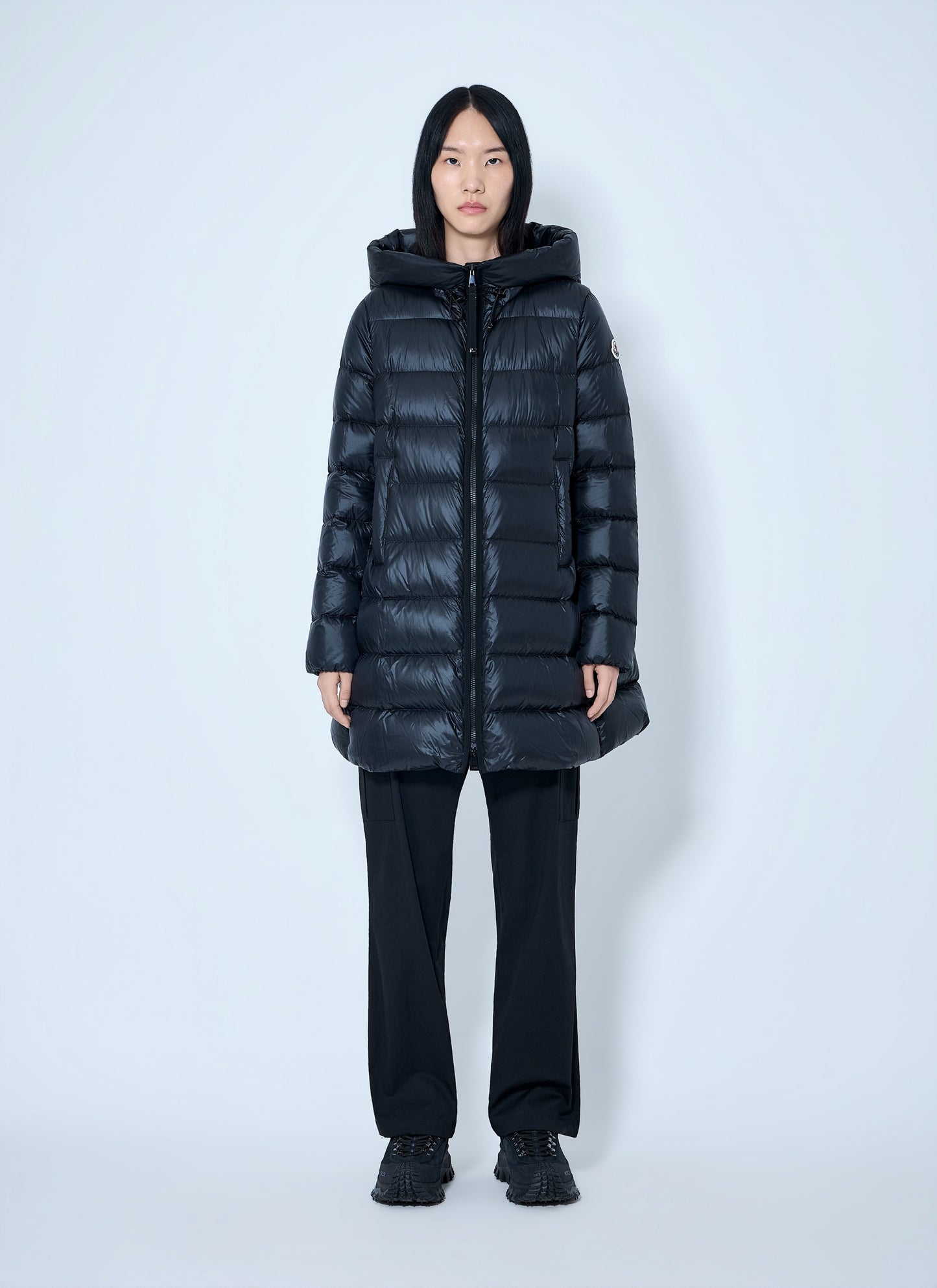 Moncler Women Suyenne Long Parka Jacket MONCLER