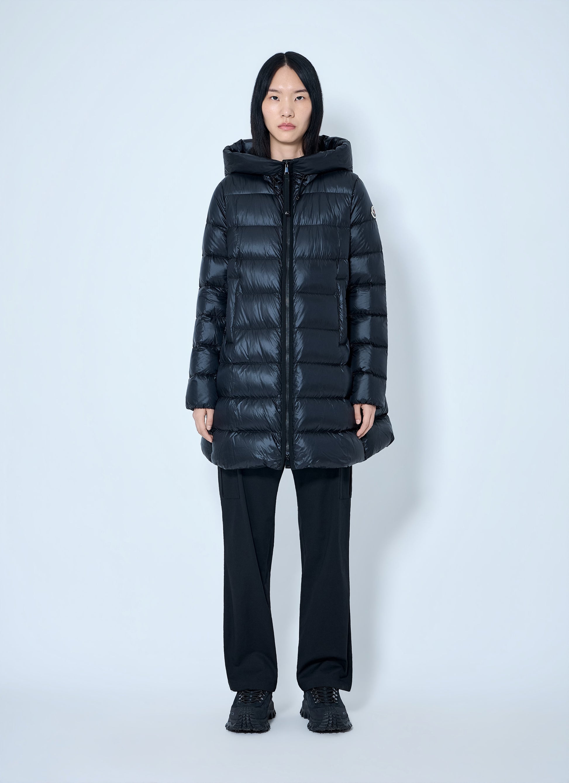 Moncler Women Suyenne Long Parka Jacket MONCLER