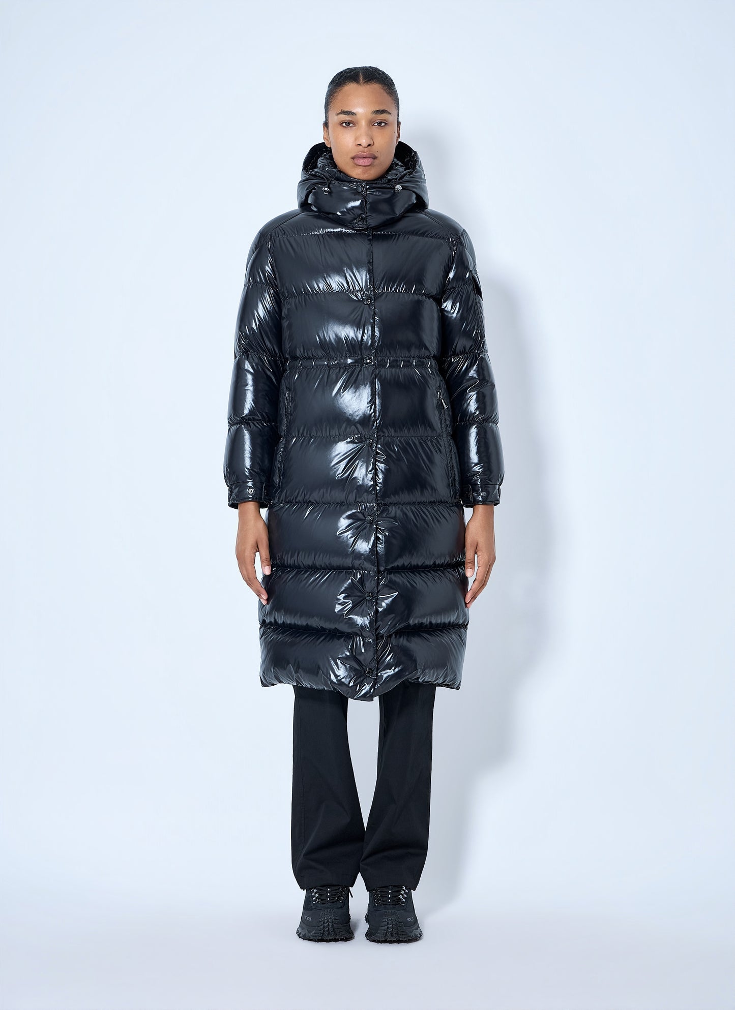 Moncler Women Cavettaz Hooded Long Down Jacket MONCLER
