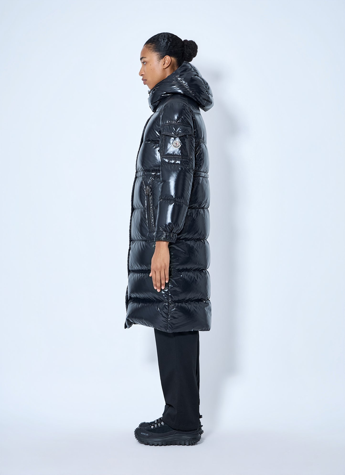 Moncler Women Cavettaz Hooded Long Down Jacket MONCLER