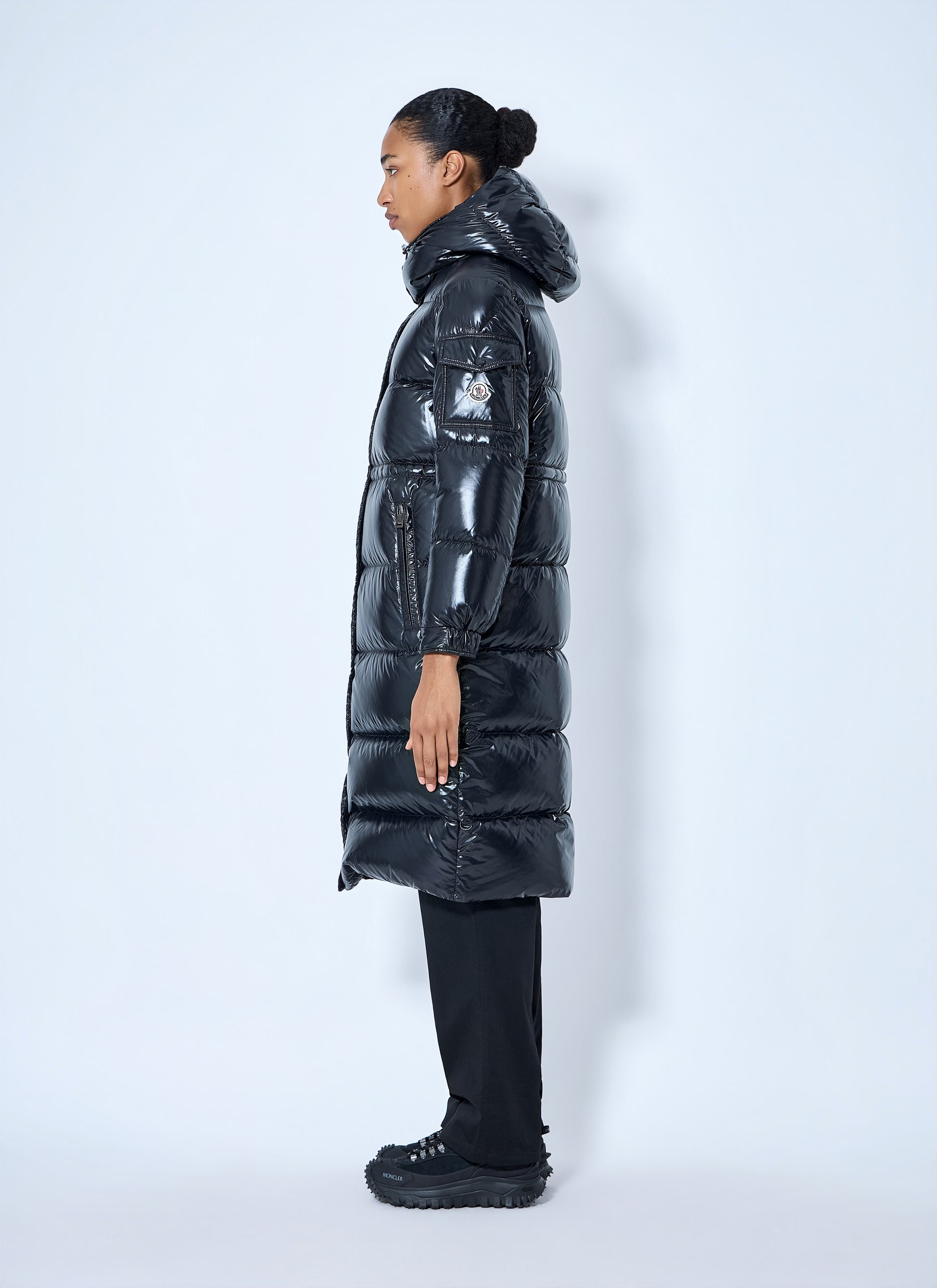 Moncler Women Cavettaz Hooded Long Down Jacket MONCLER