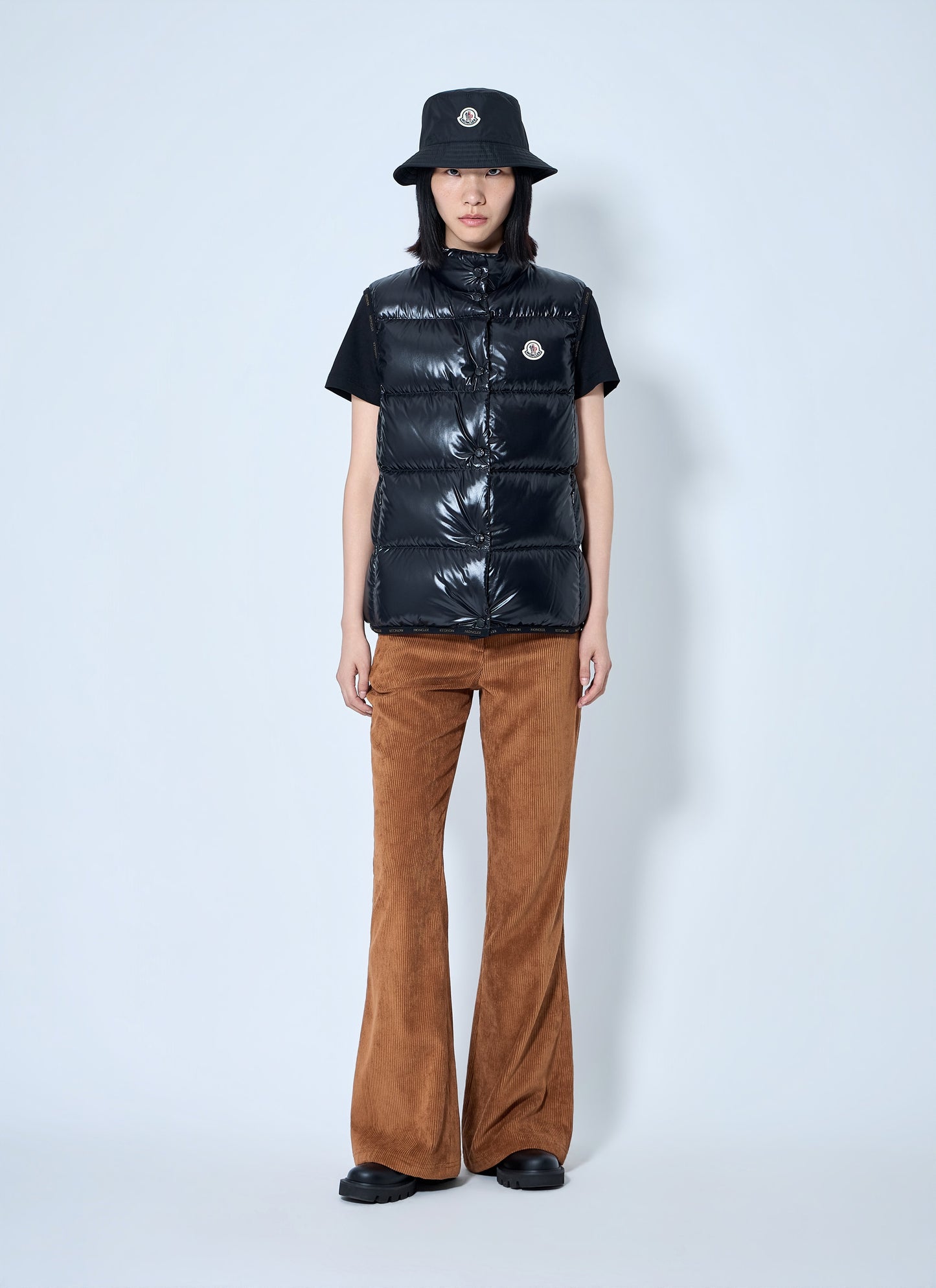 Moncler Women Corduroy Flared Trousers