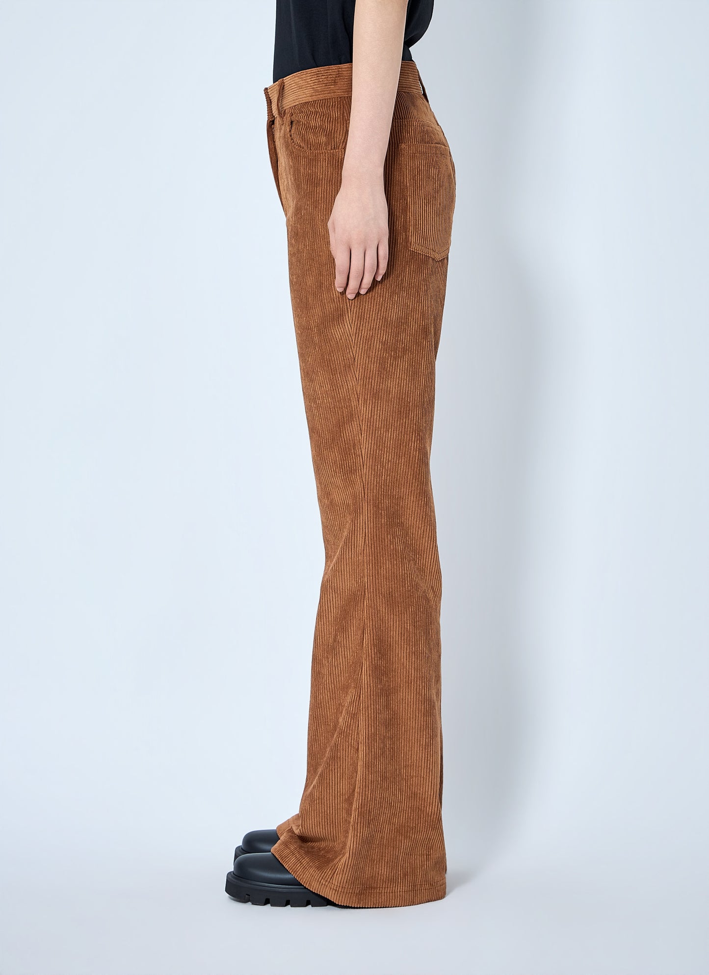 Moncler Women Corduroy Flared Trousers