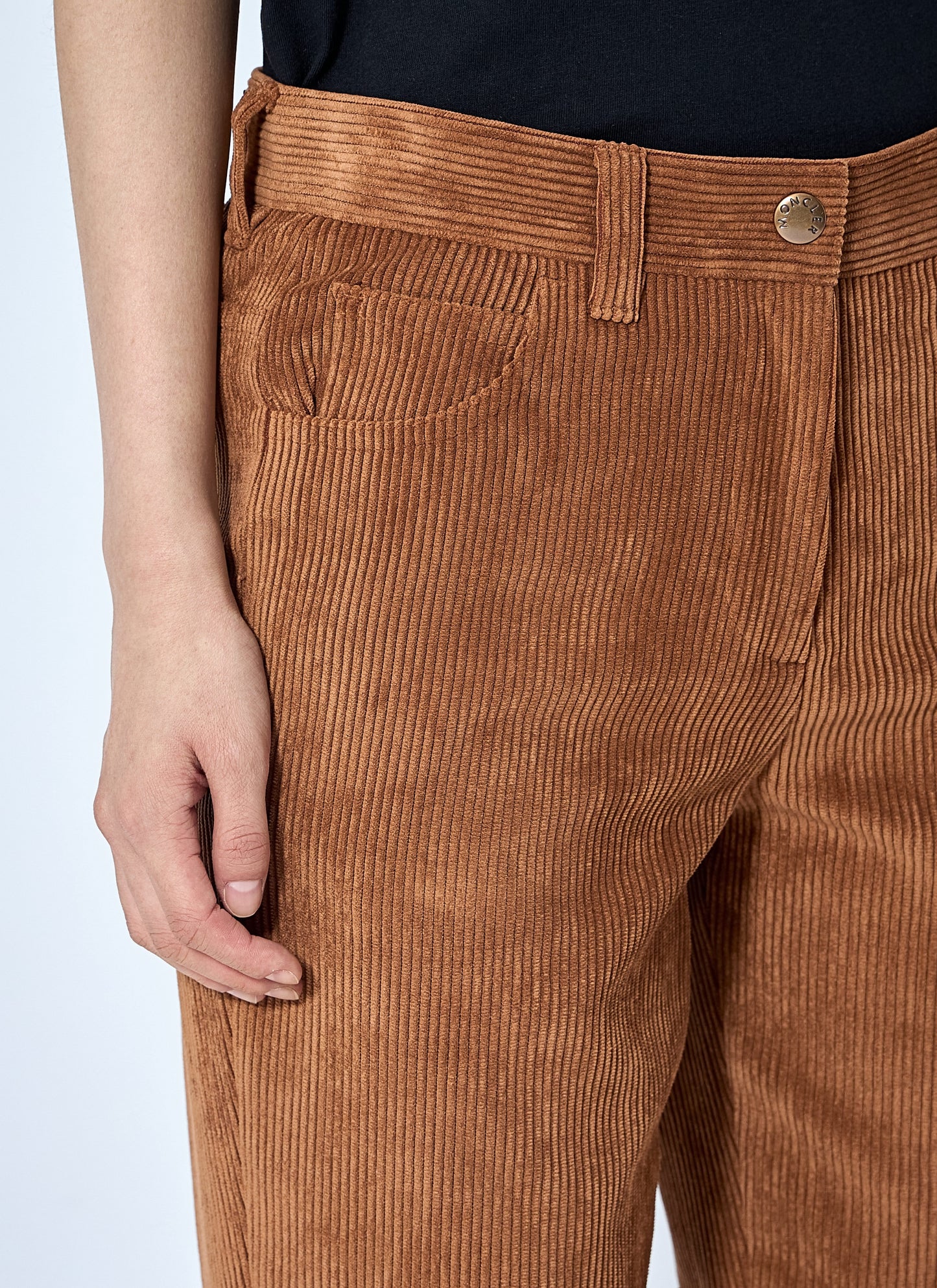 Moncler Women Corduroy Flared Trousers