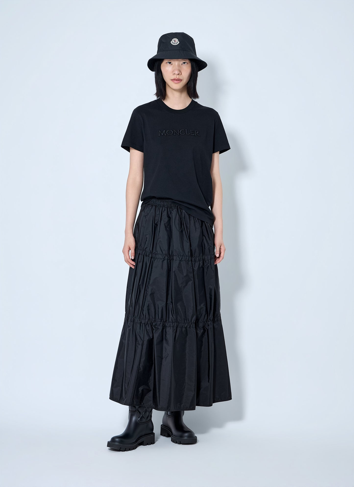 Moncler Women Tiered Maxi Skirt