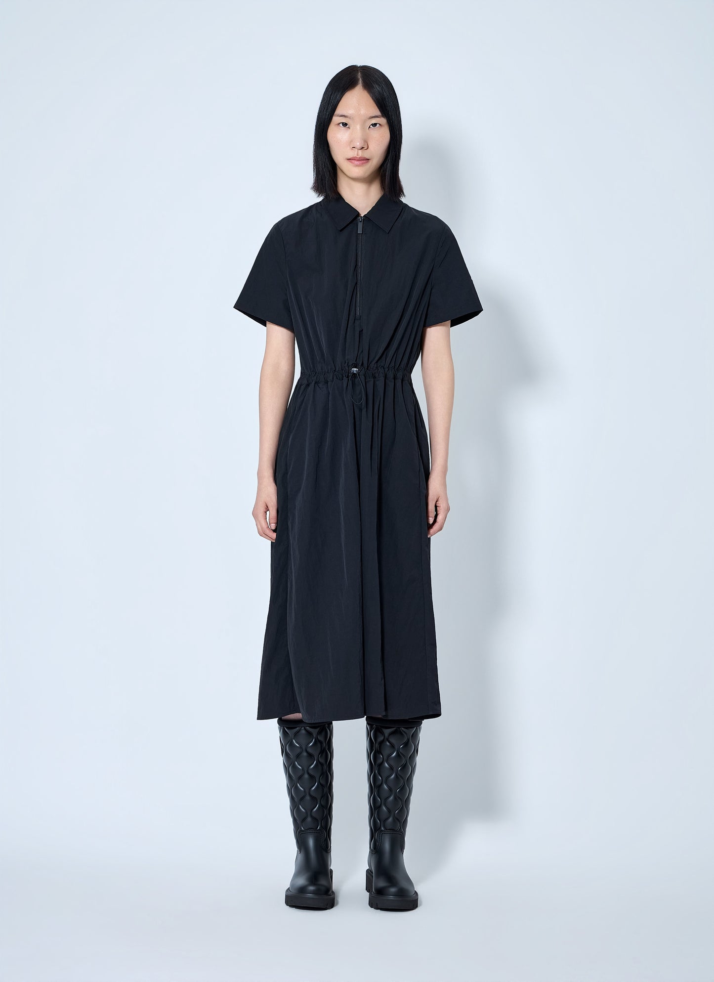 Moncler Women Short Sleeve Midi Dress