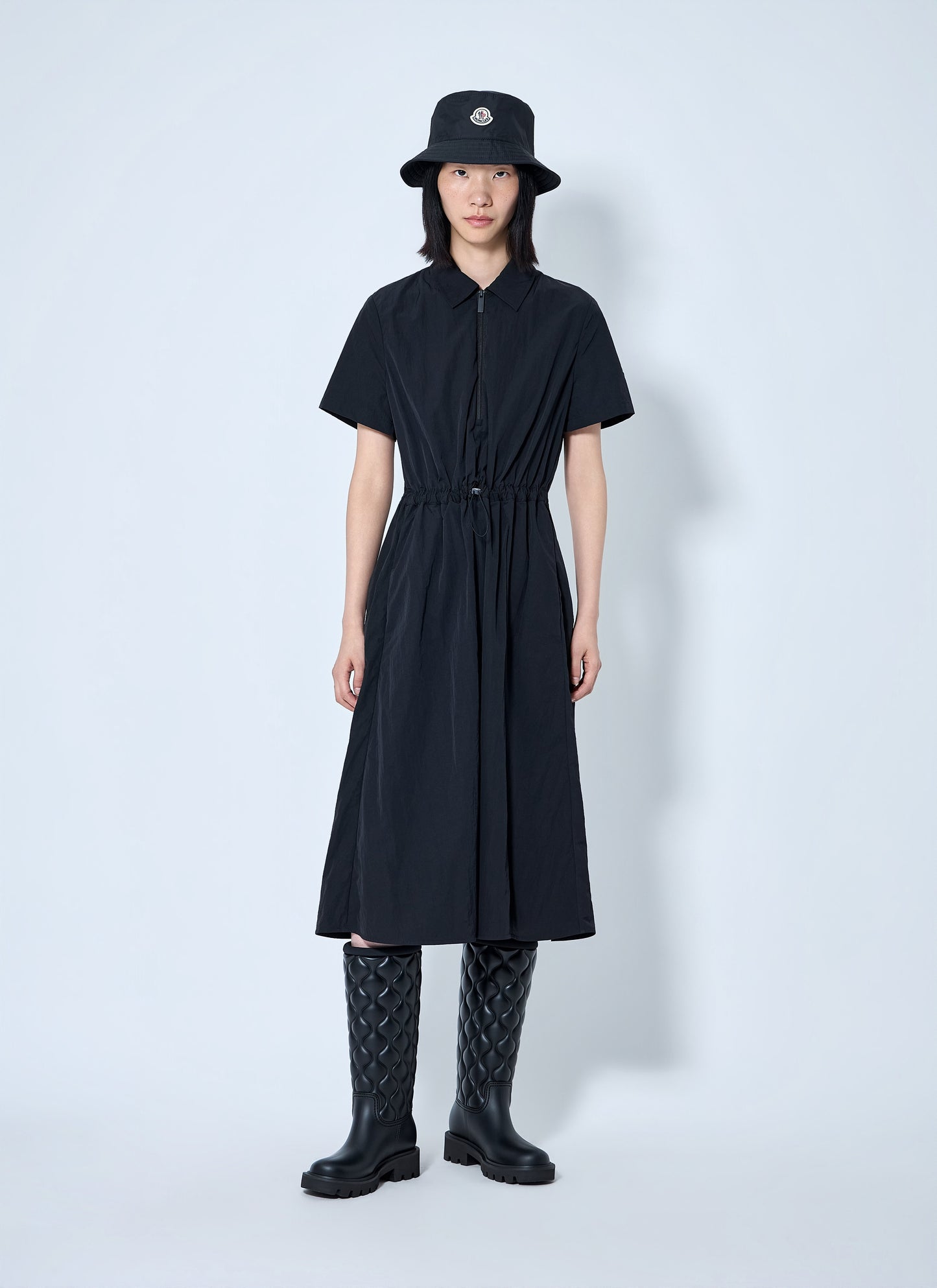 Moncler Women Short Sleeve Midi Dress