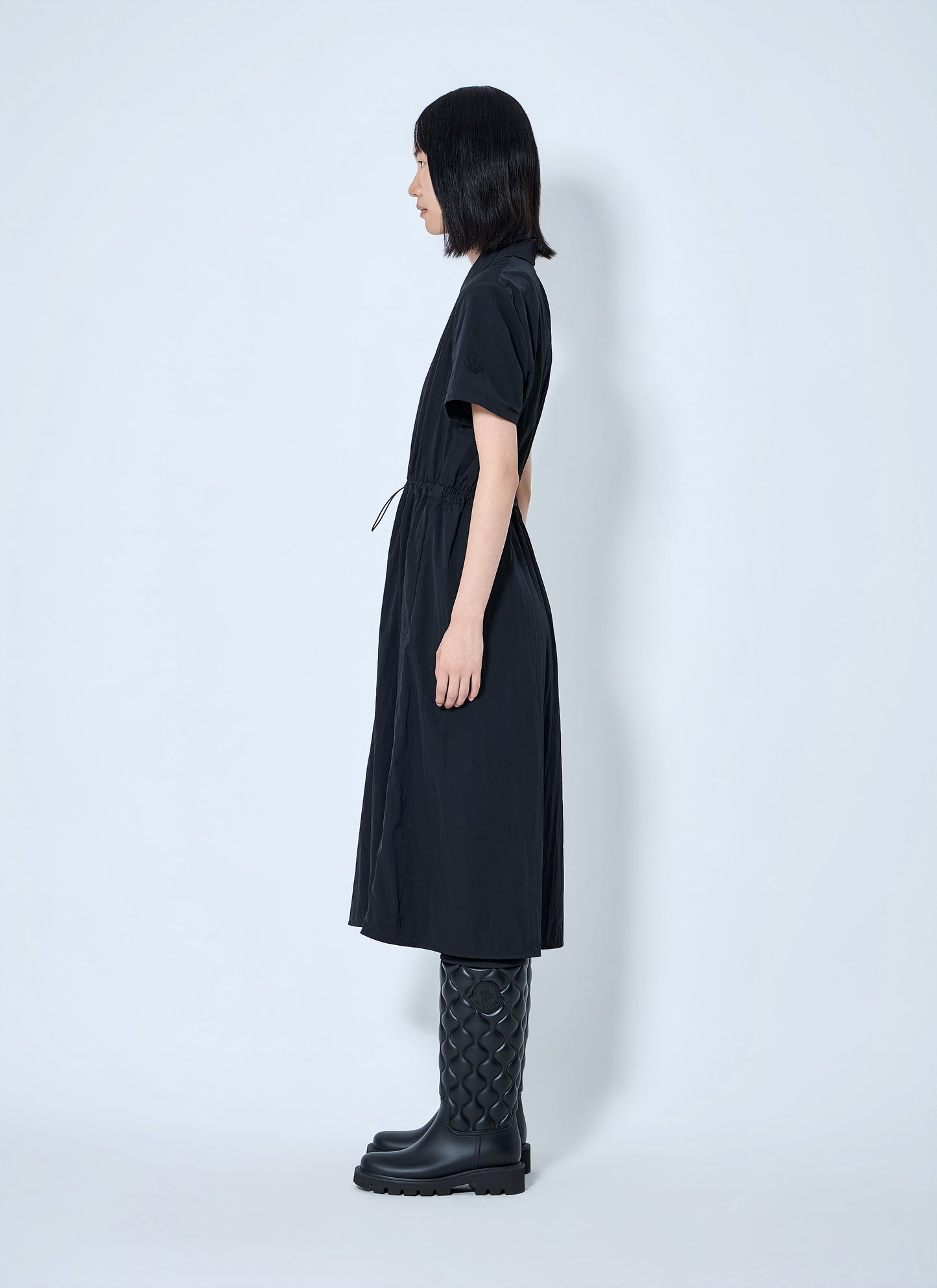 Moncler Women Short Sleeve Midi Dress