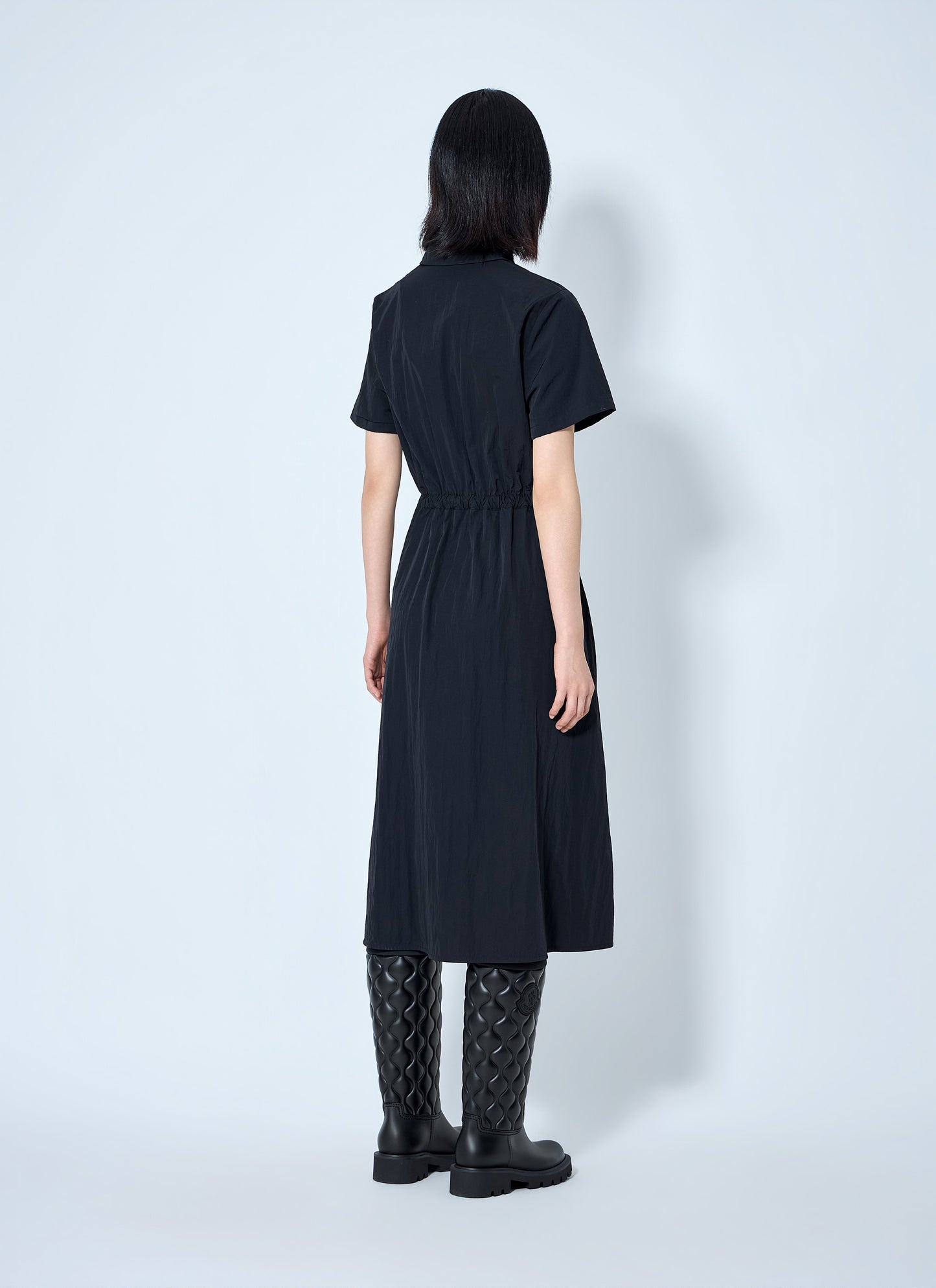 Moncler Women Short Sleeve Midi Dress