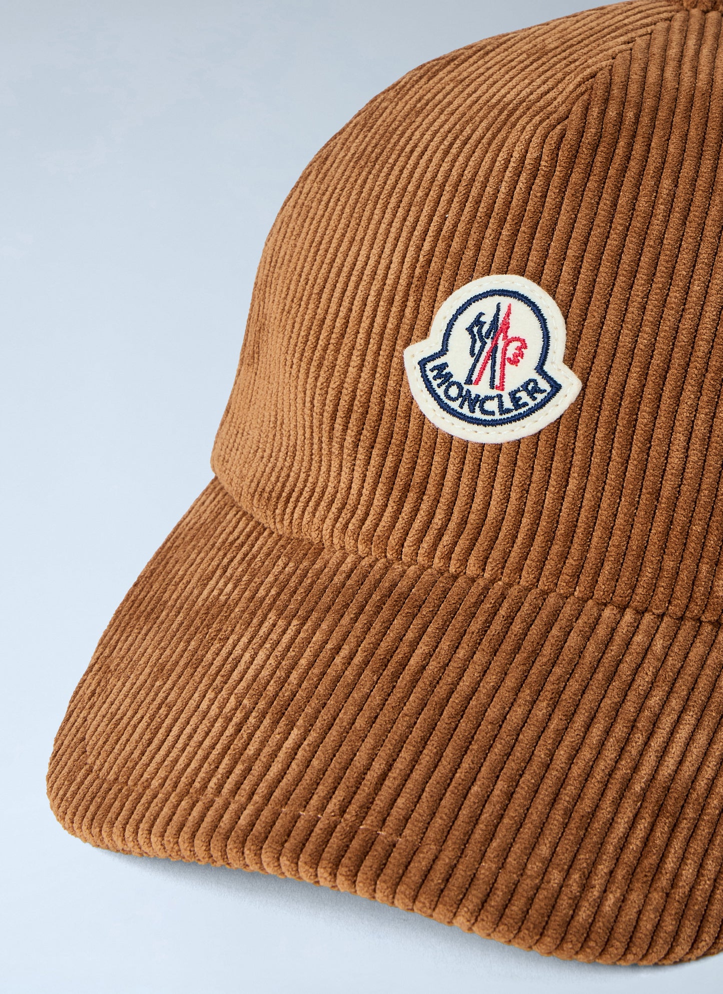 Moncler Women Corduroy Logo Cap MONCLER