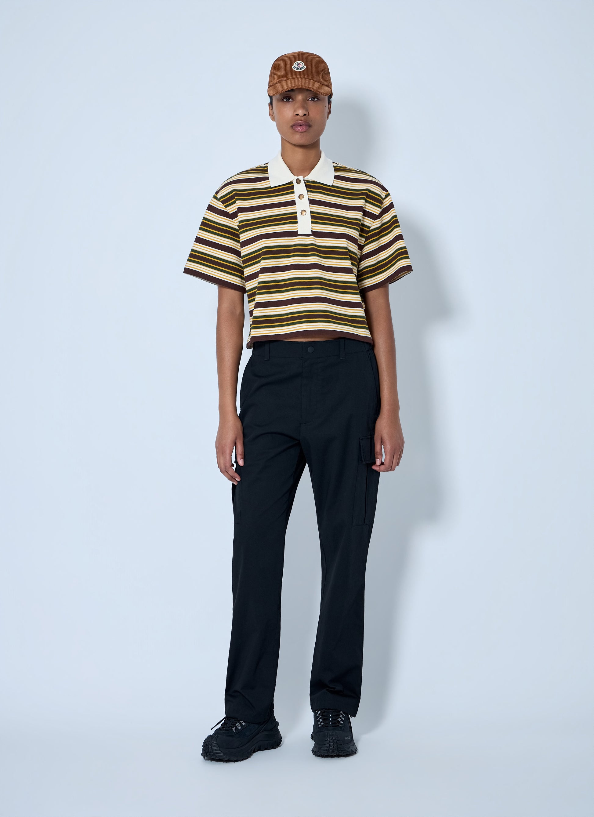 Moncler Women Striped Polo Shirt MONCLER