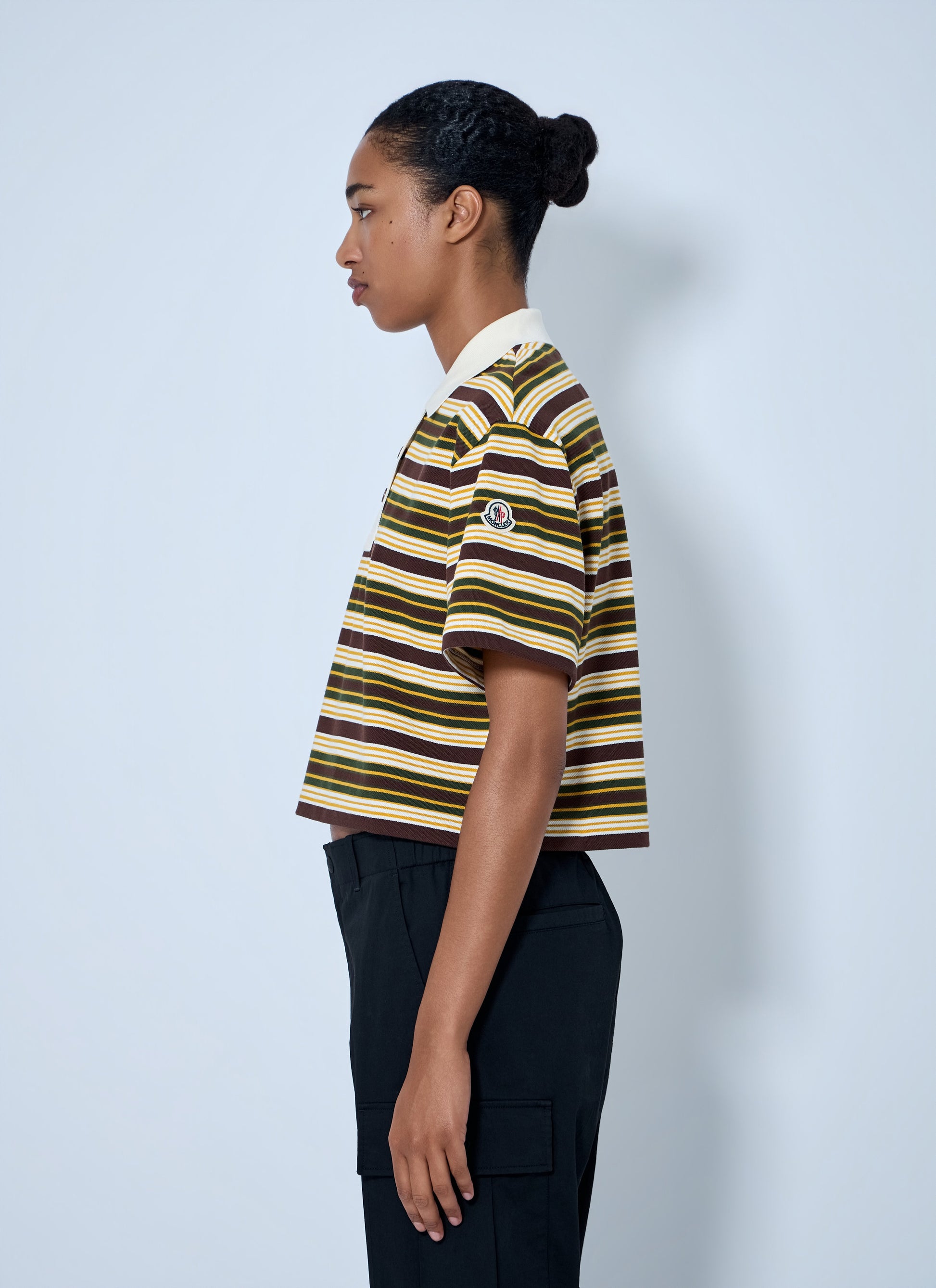 Moncler Women Striped Polo Shirt MONCLER