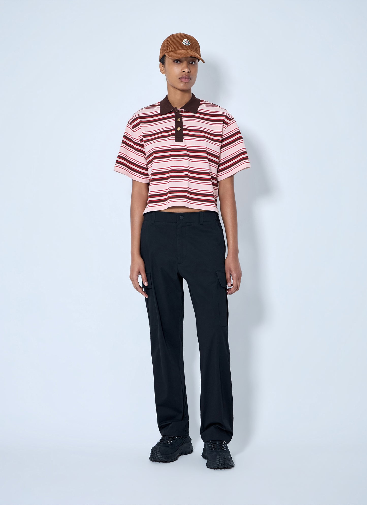 Moncler Women Striped Polo Shirt MONCLER
