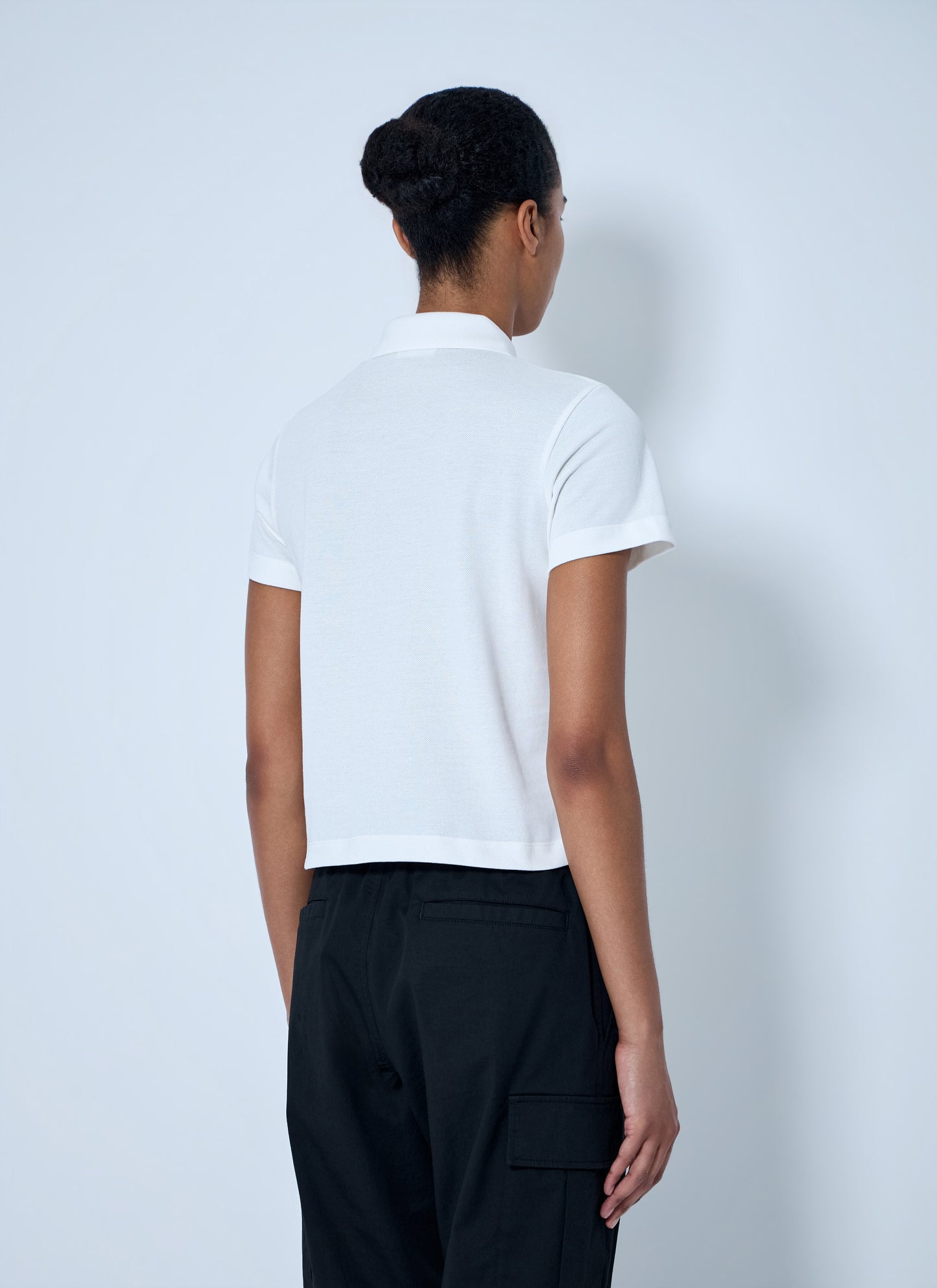 Moncler Women Embroidered Logo Polo Shirt MONCLER