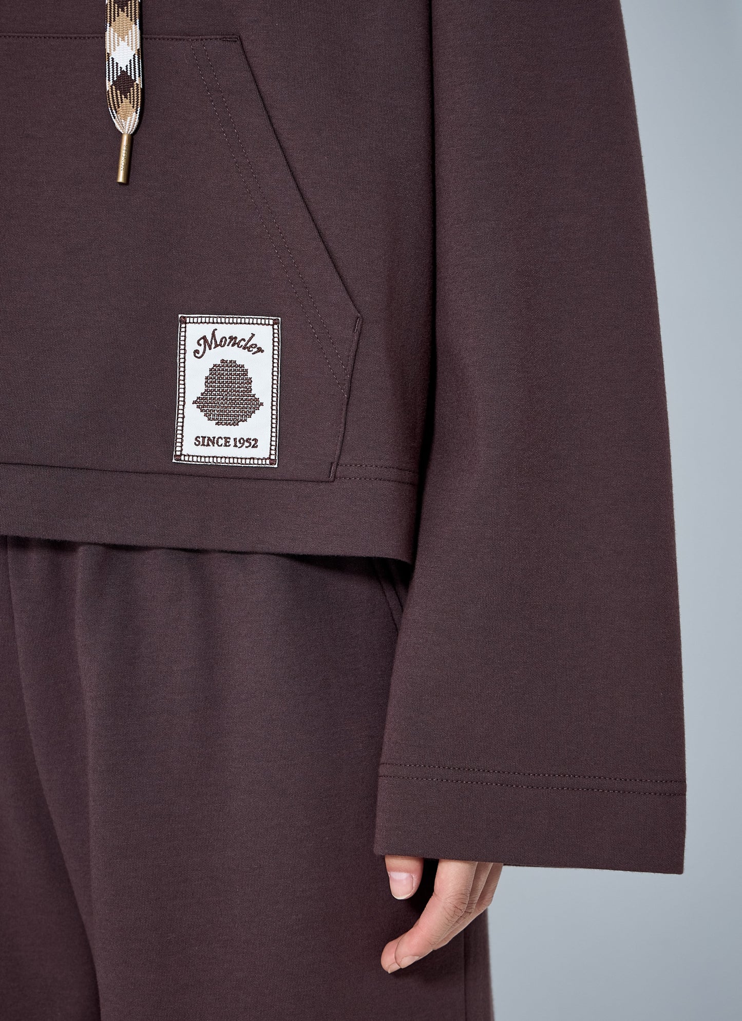 Moncler Women Hooded Sweatshirt With Contrast Drawstrings MONCLER