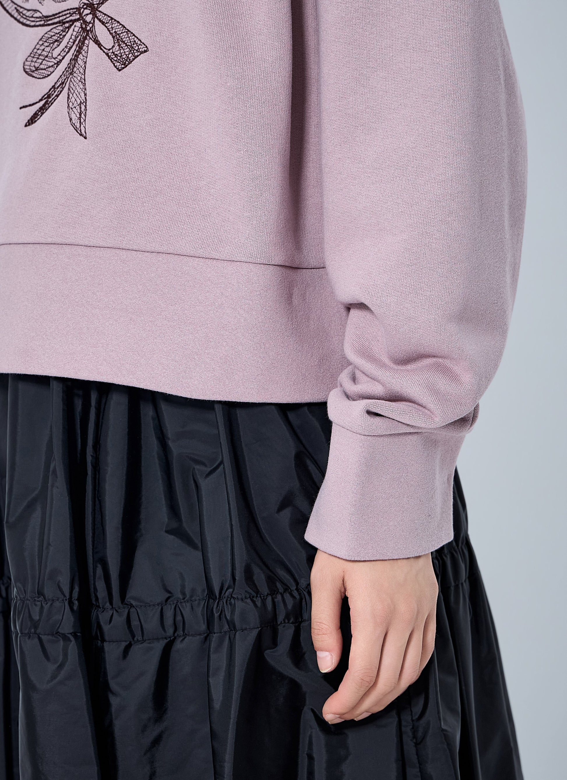 Moncler Women Logo Embroidered Sweatshirt MONCLER