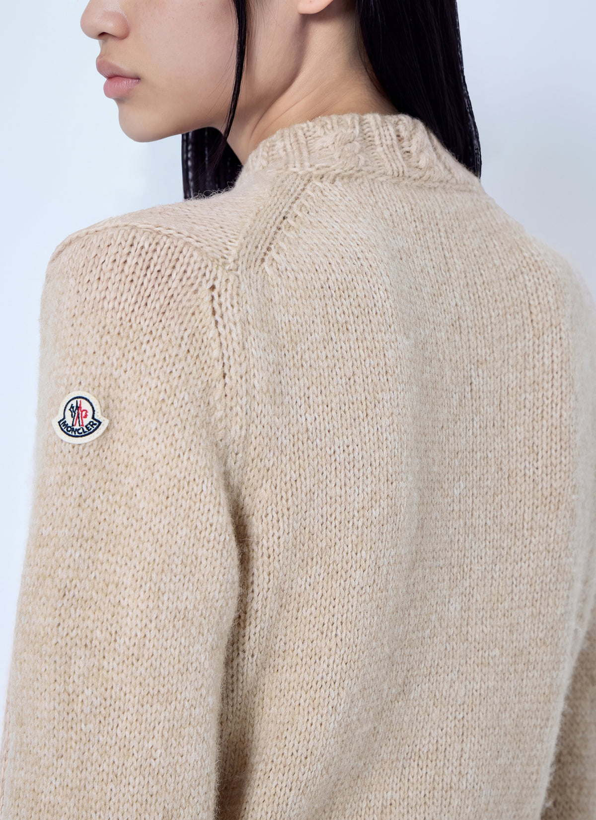 Moncler Women Ribbed Cardigan In Wool Blend MONCLER