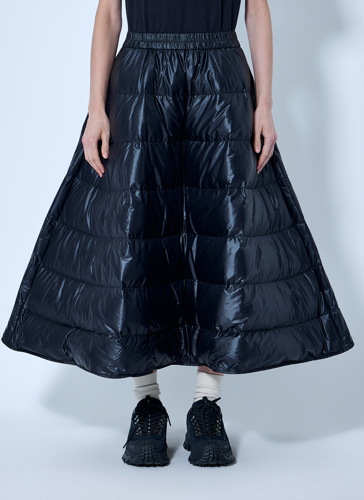 Moncler Women A-Line Down Midi Skirt MONCLER